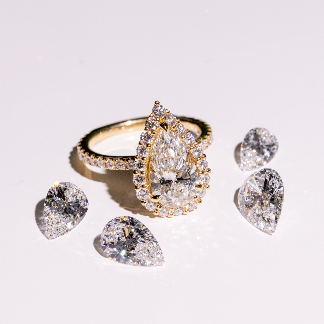 Pear Cut Diamonds: Everything You Need to Know