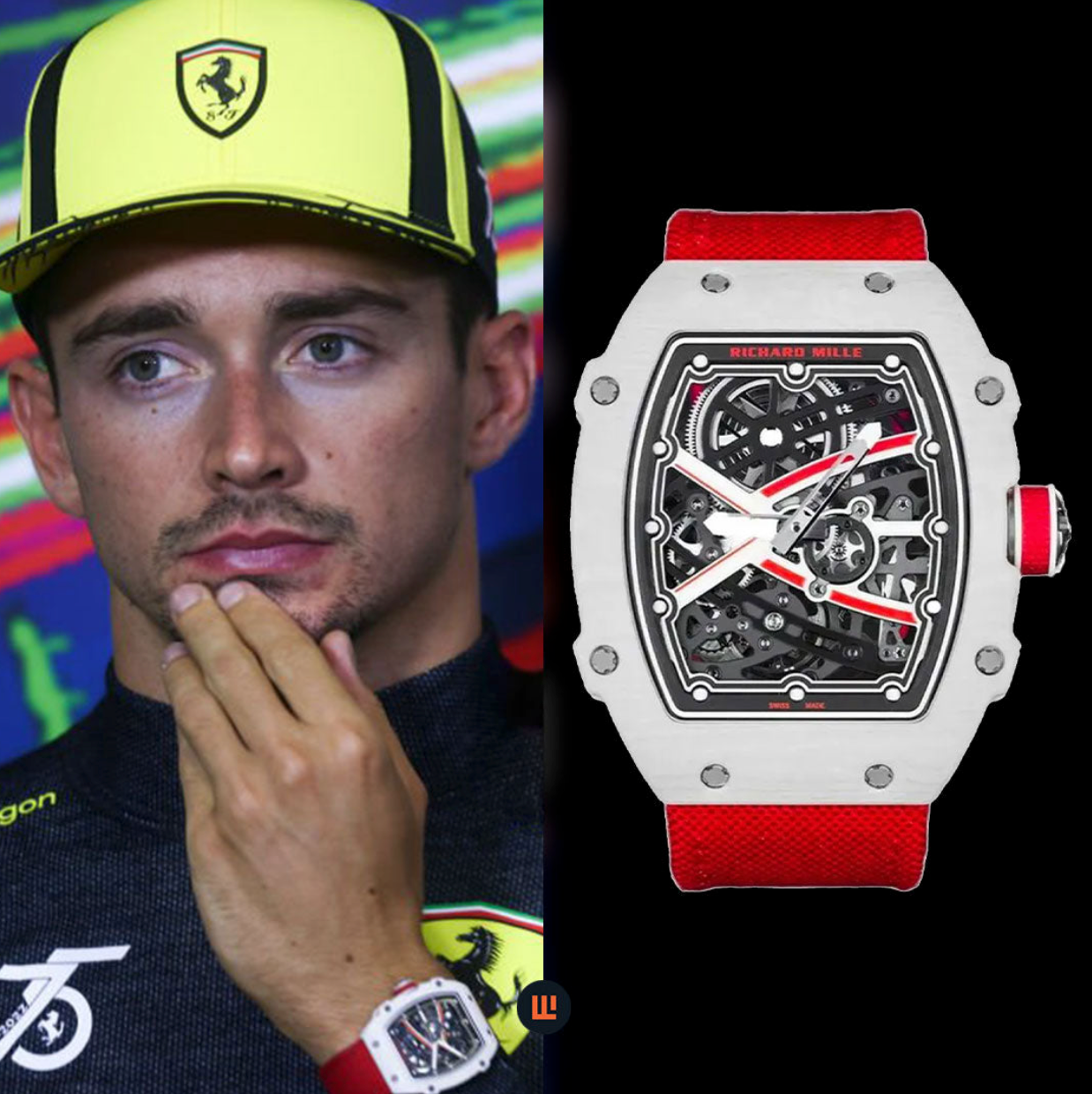 Charles Leclerc Partners With Richard Mille For A New Watch
