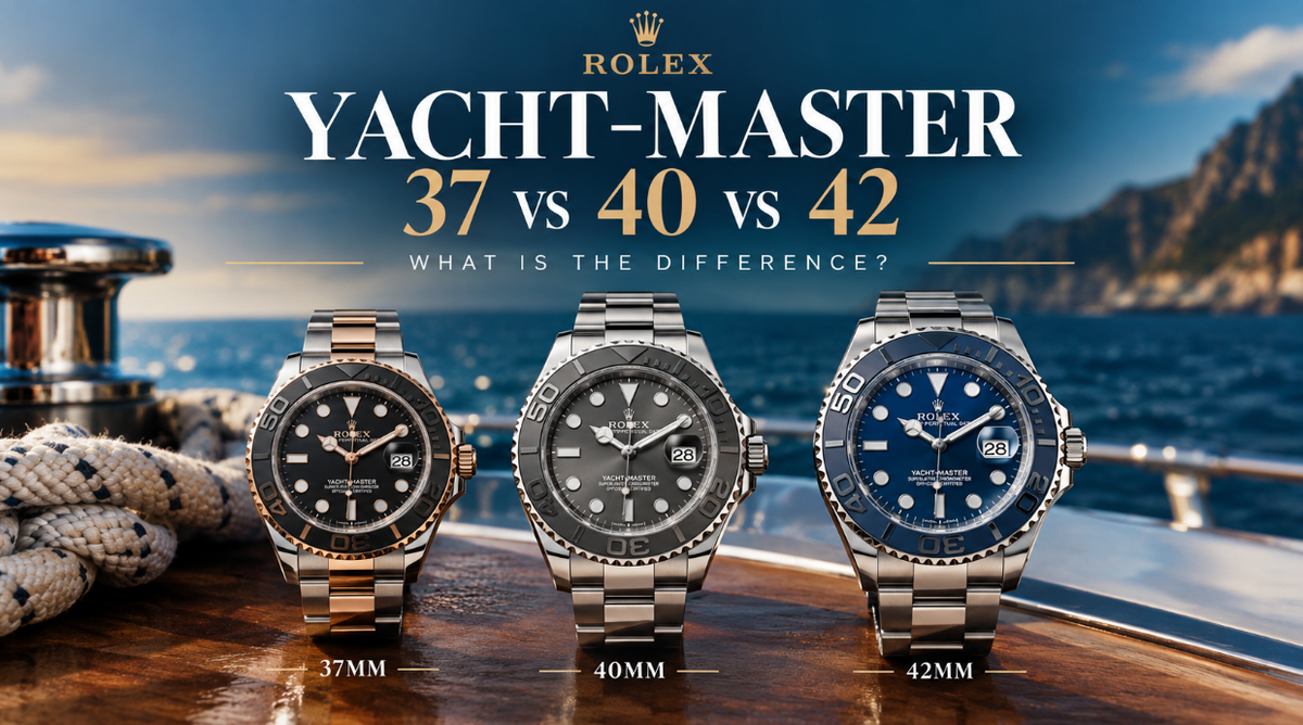 Rolex Yacht-Master 37 vs 40 vs 42: What Is the Difference?
