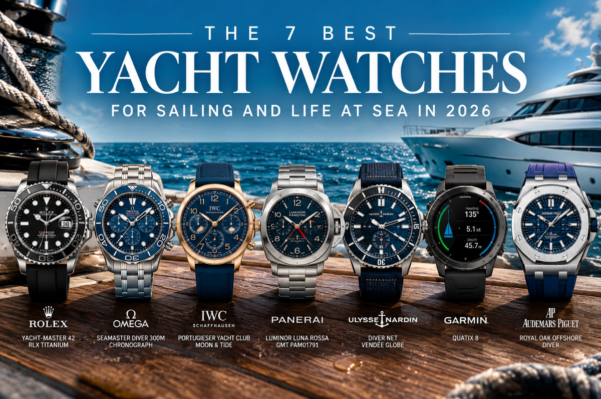 The 7 Best Yacht Watches for Sailing and Life at Sea in 2026