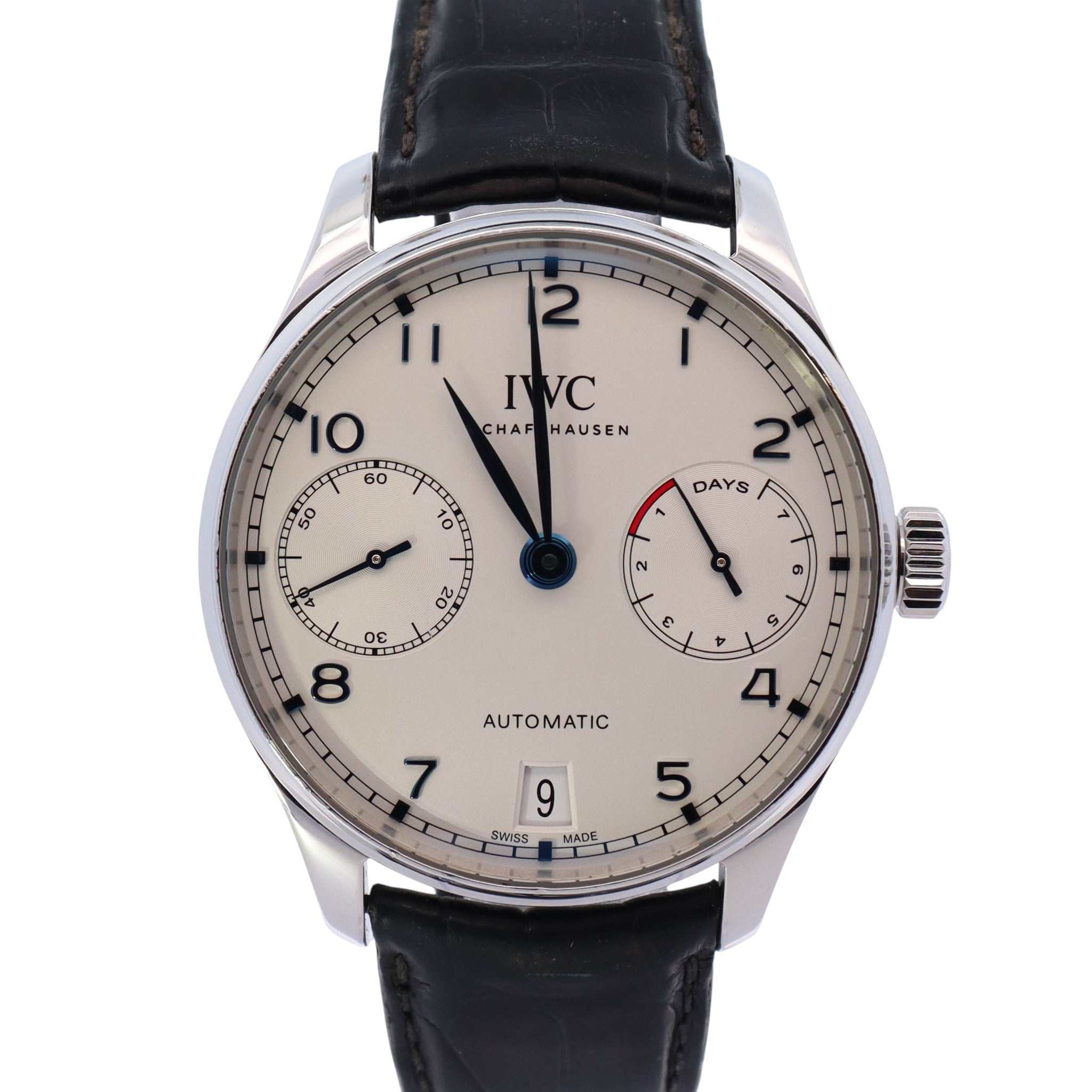 IWC Portugieser 42mm White Dial Watch Ref# IW5007-05