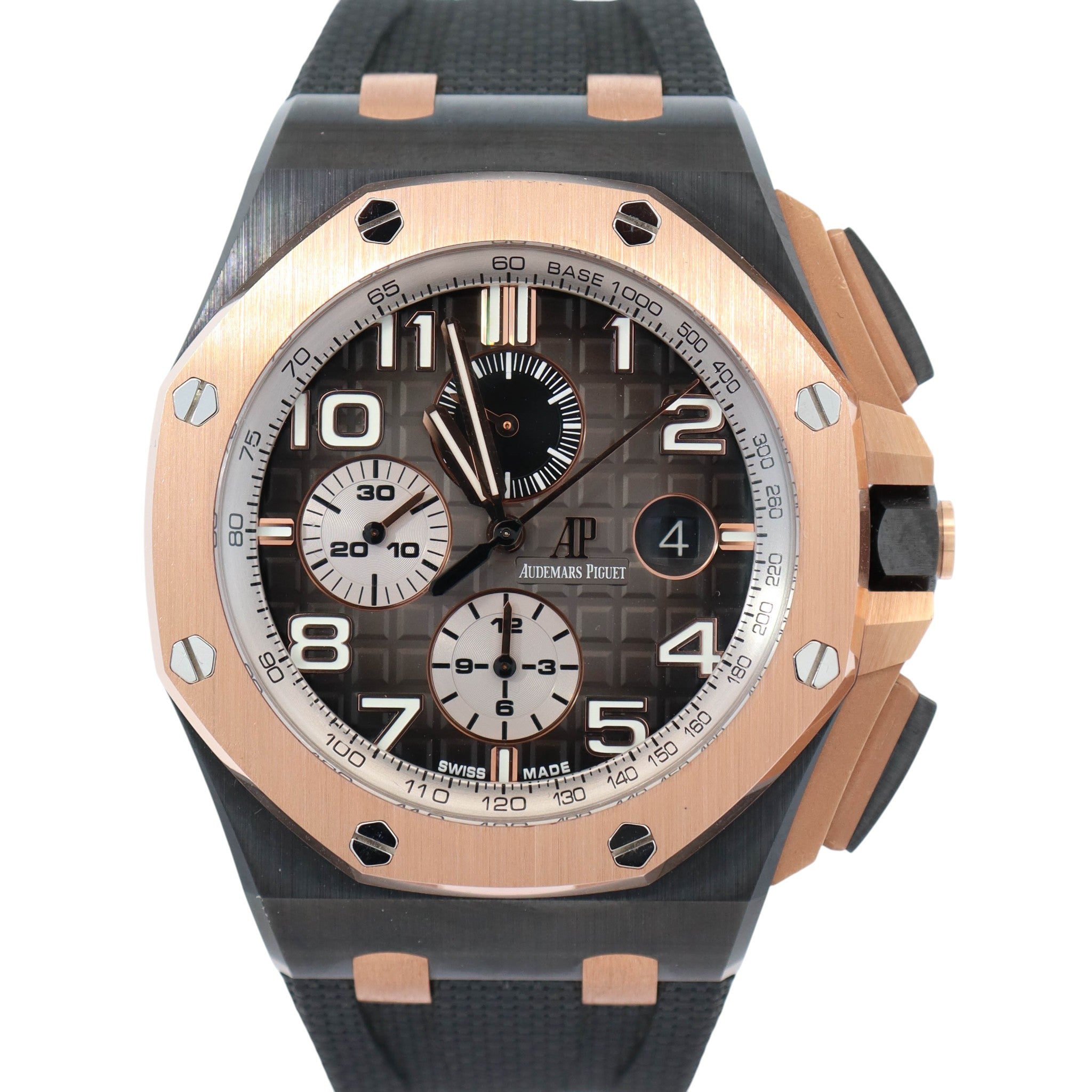 Audemars Piguet Royal Oak 44mm Grey Dial Watch Ref# 26405NR.OO.A002CA.01