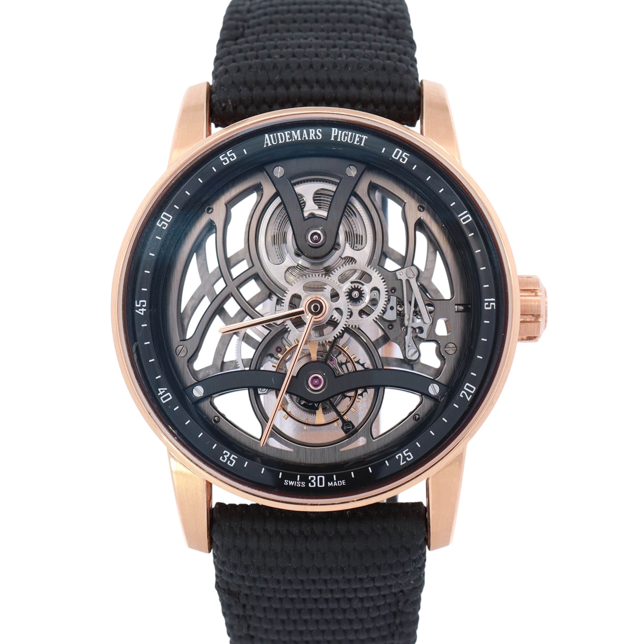 Audemars Piguet CODE 11.59 41mm Openwork Dial Watch Ref# 26600OR.OO.D002CR.01