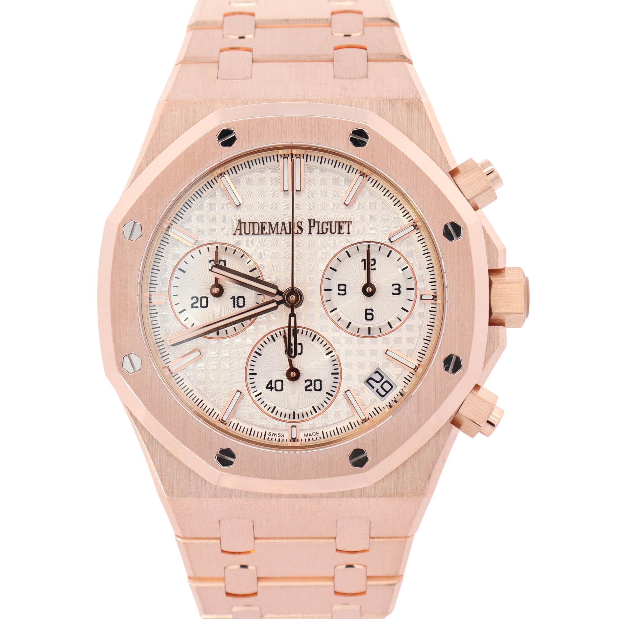 Audemars Piguet Royal Oak Offshore 41mm Silver Dial Watch Ref