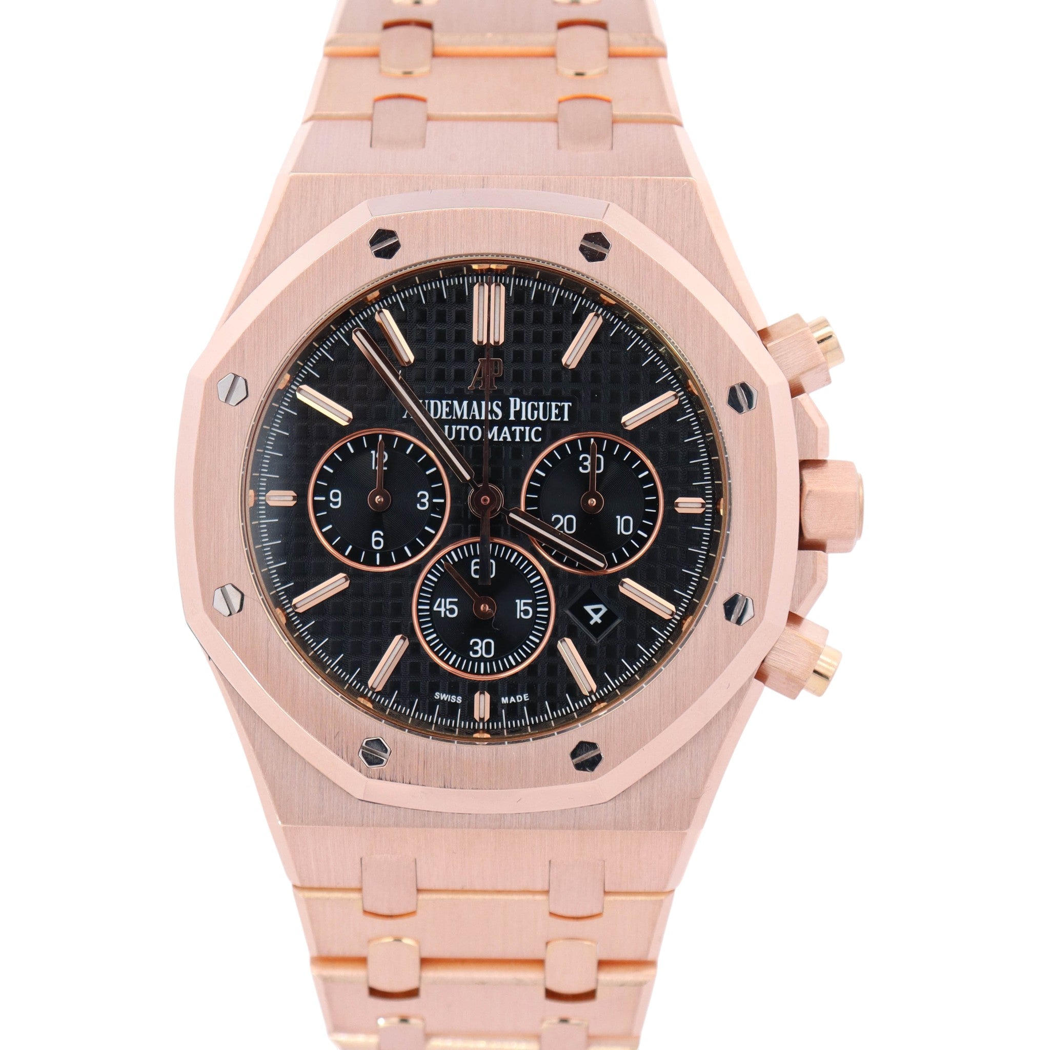 Audemars Piguet Royal Oak 41mm Black Dial Watch Ref# 26320OR0OO.1220OR.01