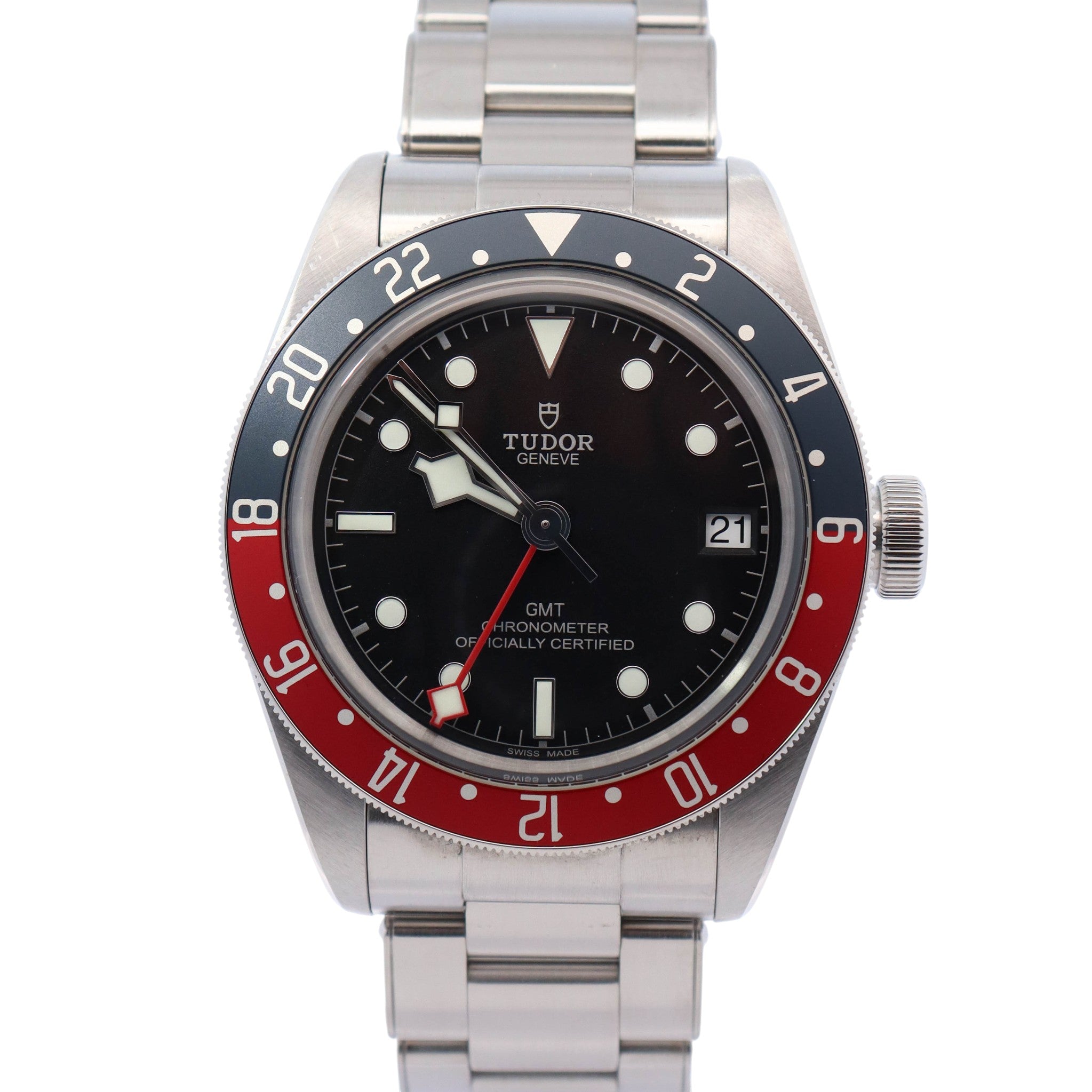 Tudor Black Bay 41mm Black Dial Watch Ref# 79830RB