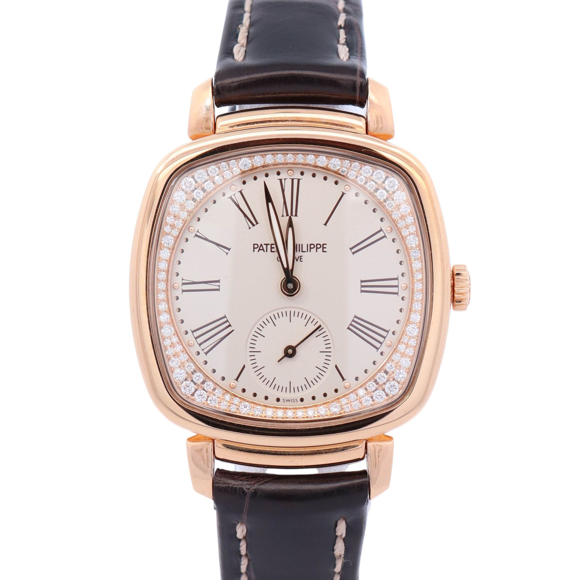 Patek Philippe Gondolo 41mm Silver Dial Watch Ref# 7041R-001