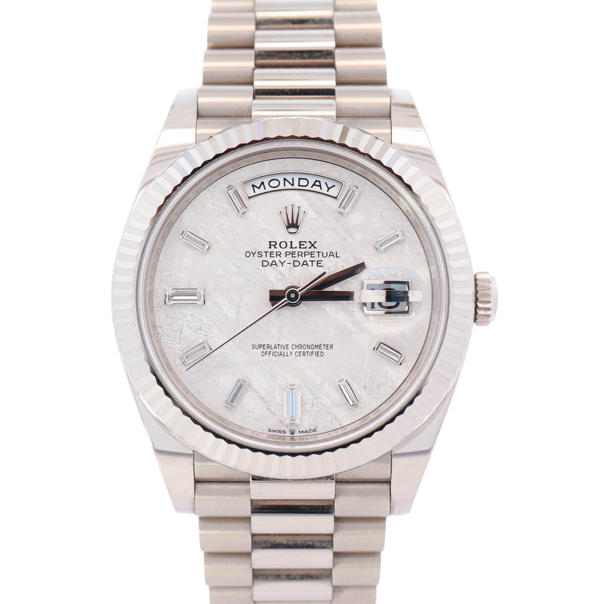 Rolex Day-Date 40mm Meteorite Dial Watch Ref# 228239