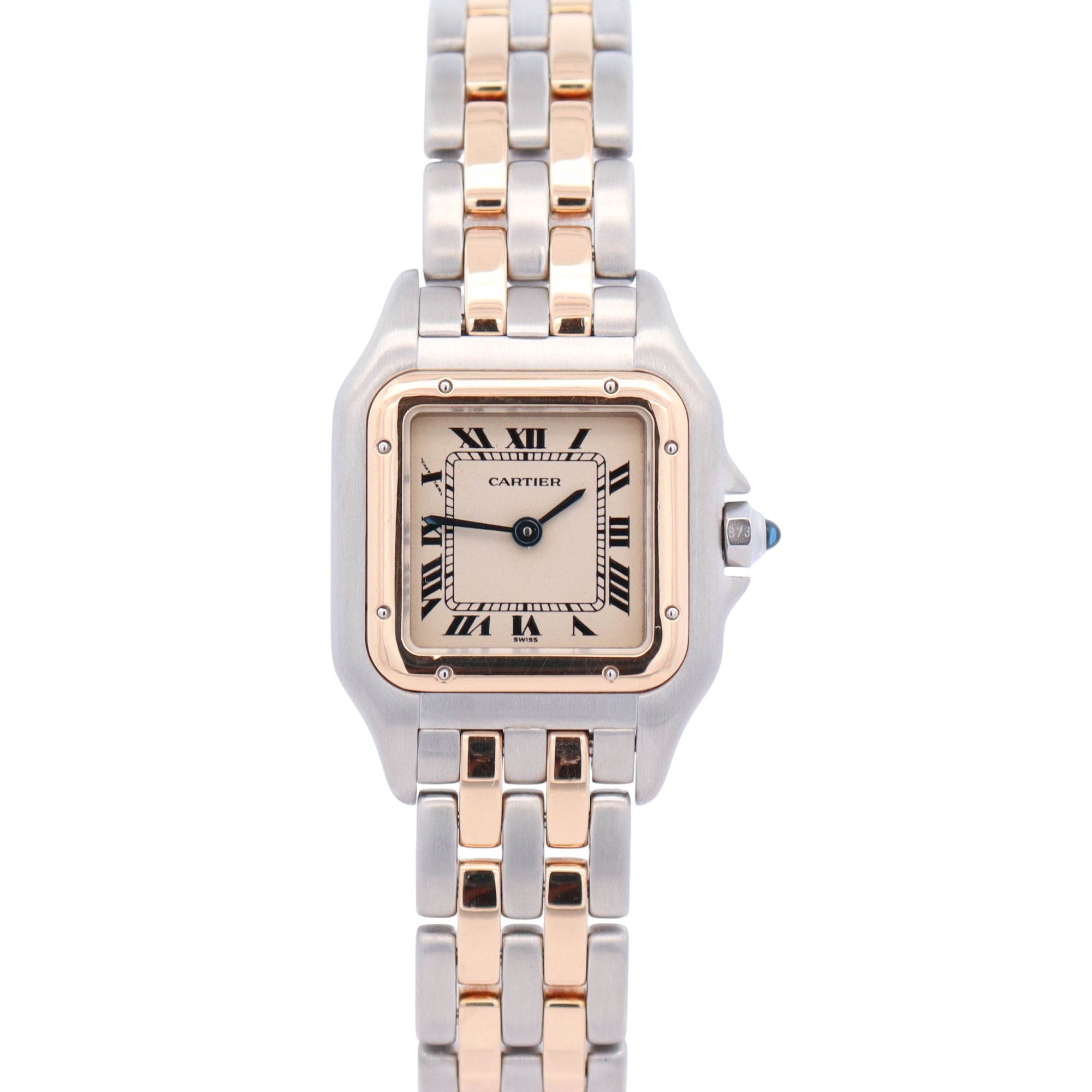 Cartier Panthere 23mm Ivory Roman Dial Watch Ref# 84083242 - Happy Jewelers Fine Jewelry Lifetime Warranty