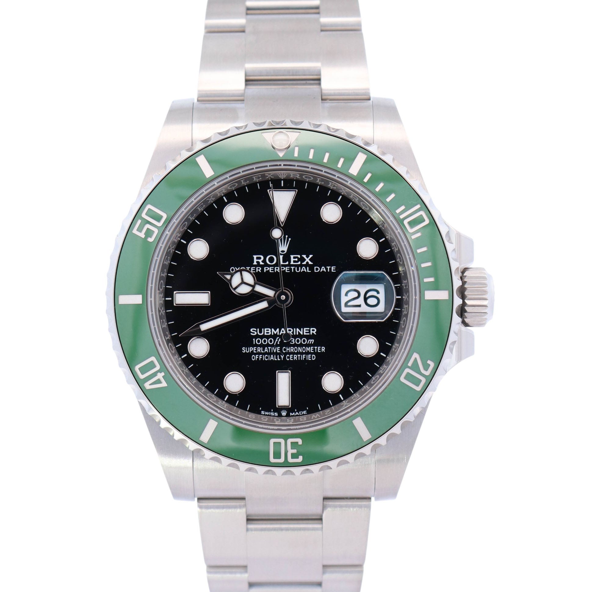 Rolex Submariner 41mm Black Dial Watch Ref# 126610LV