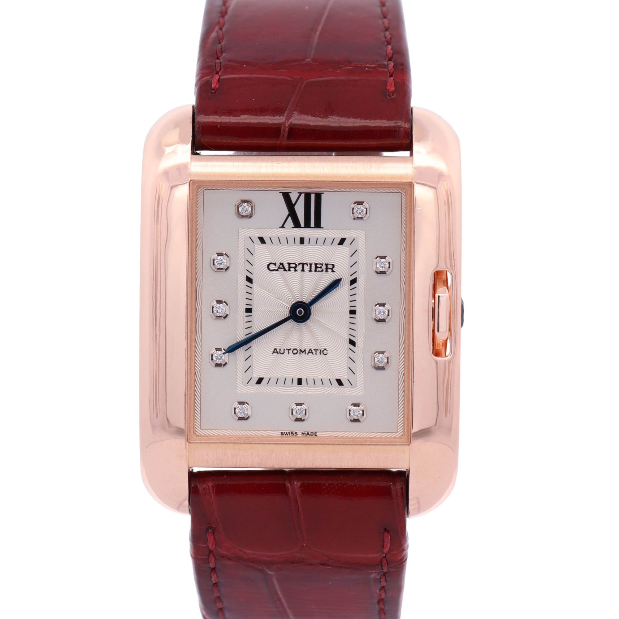 Cartier Tank 40mm Silver Dial Watch Ref# WJTA0006 - Happy Jewelers Fine Jewelry Lifetime Warranty