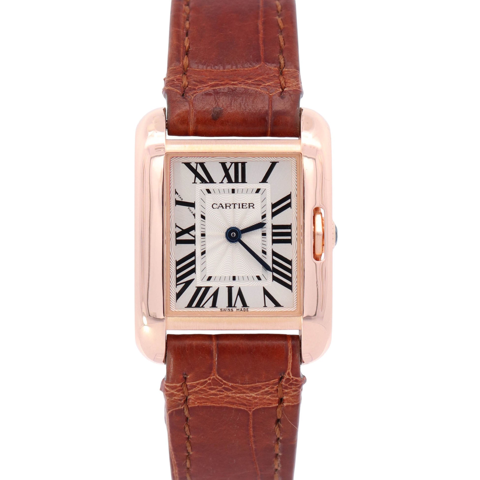 Cartier Tank 30mm Silver Dial Watch Ref# W5310027