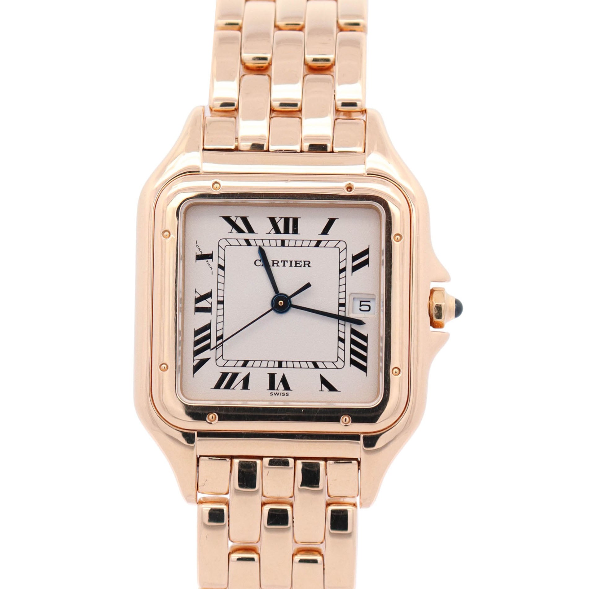 Cartier Panthere 29mm Ivory Dial Watch Ref# W25014B9 - Happy Jewelers Fine Jewelry Lifetime Warranty
