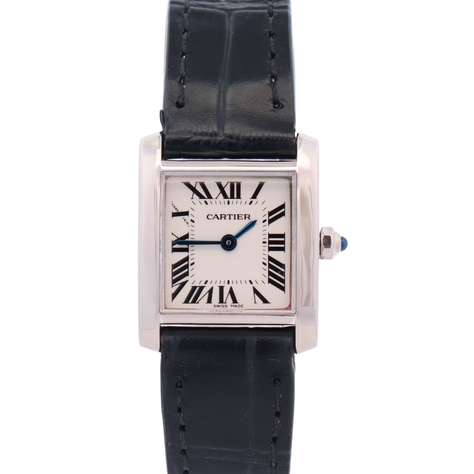 Cartier Francaise 18 mm Ivory Dial Watch Ref# W5001256 - Happy Jewelers Fine Jewelry Lifetime Warranty