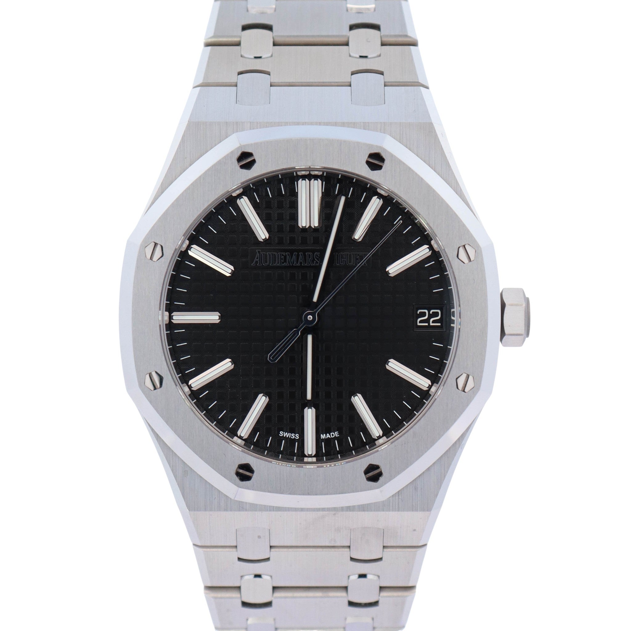 Audemars Piguet Royal Oak 41mm Black Dial Watch Ref# 15510ST.OO.1320ST.07