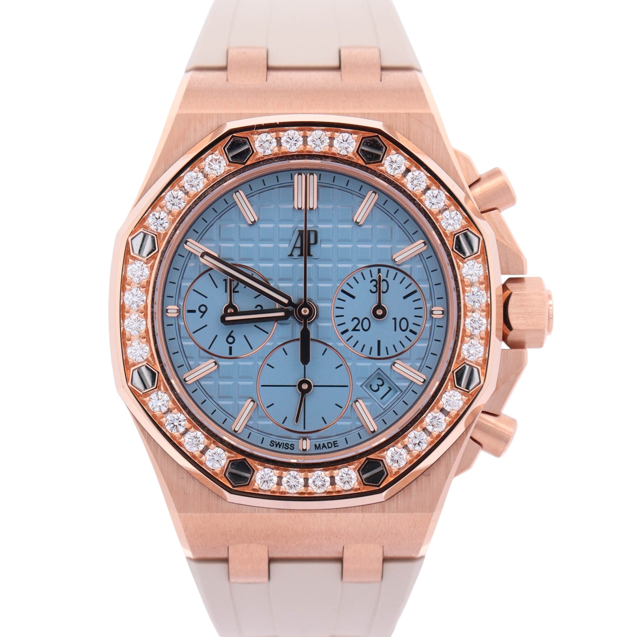 Audemars Piguet Royal Oak 37mm Blue Dial Watch Ref# 26231OR.ZZ