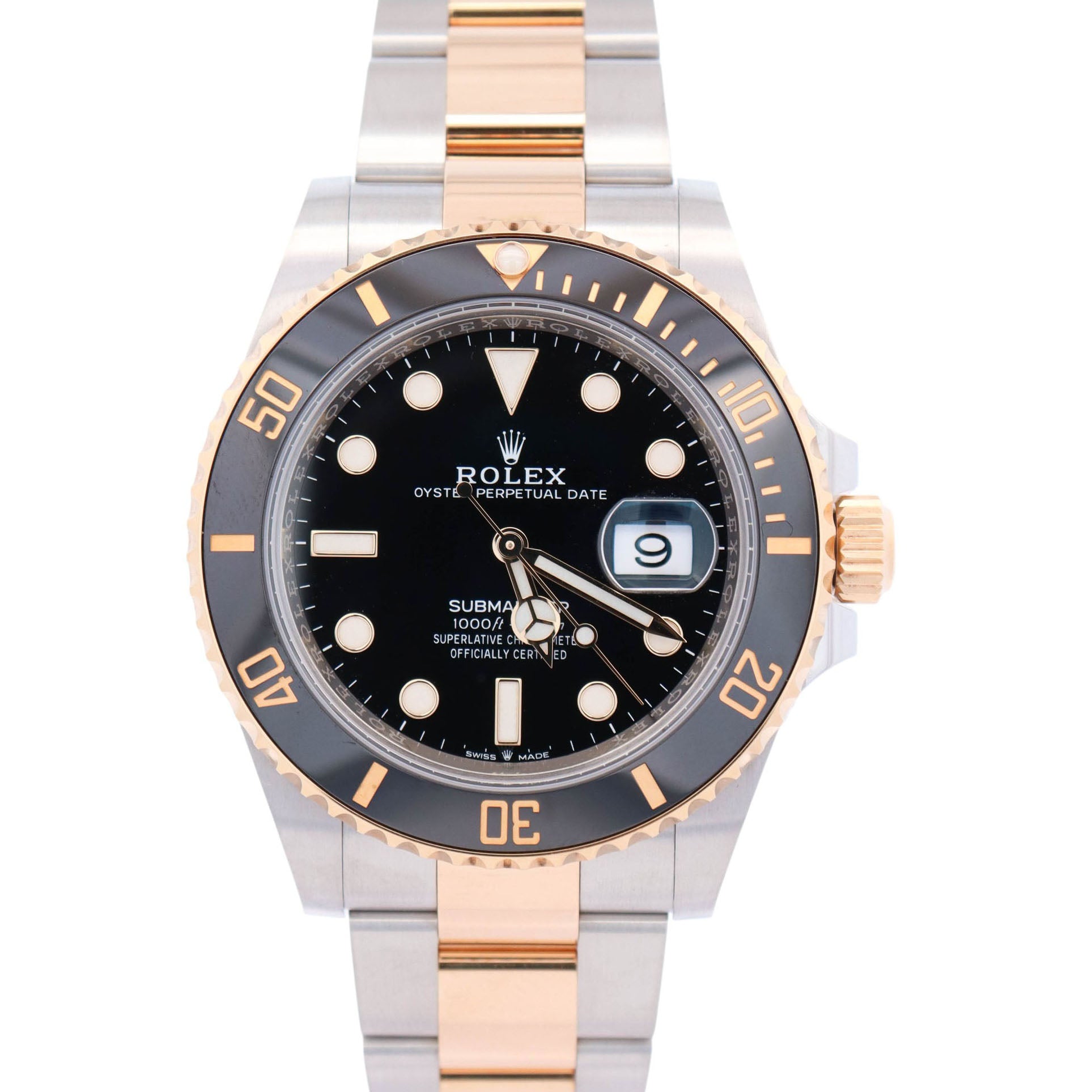 Rolex Submariner 41mm Black Dial Watch Ref# 126613LN