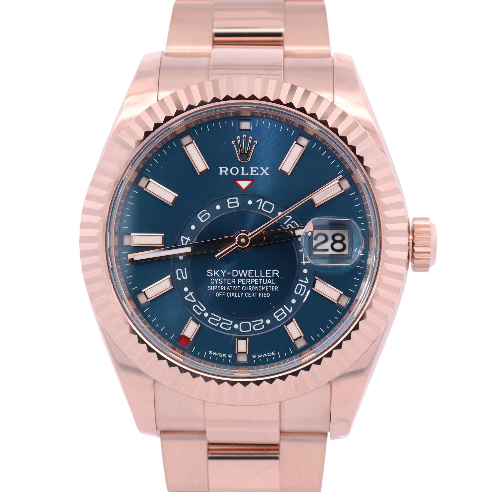 Rolex Sky-Dweller 42mm Blue Watch Ref# 336935 - Happy Jewelers Fine Jewelry Lifetime Warranty