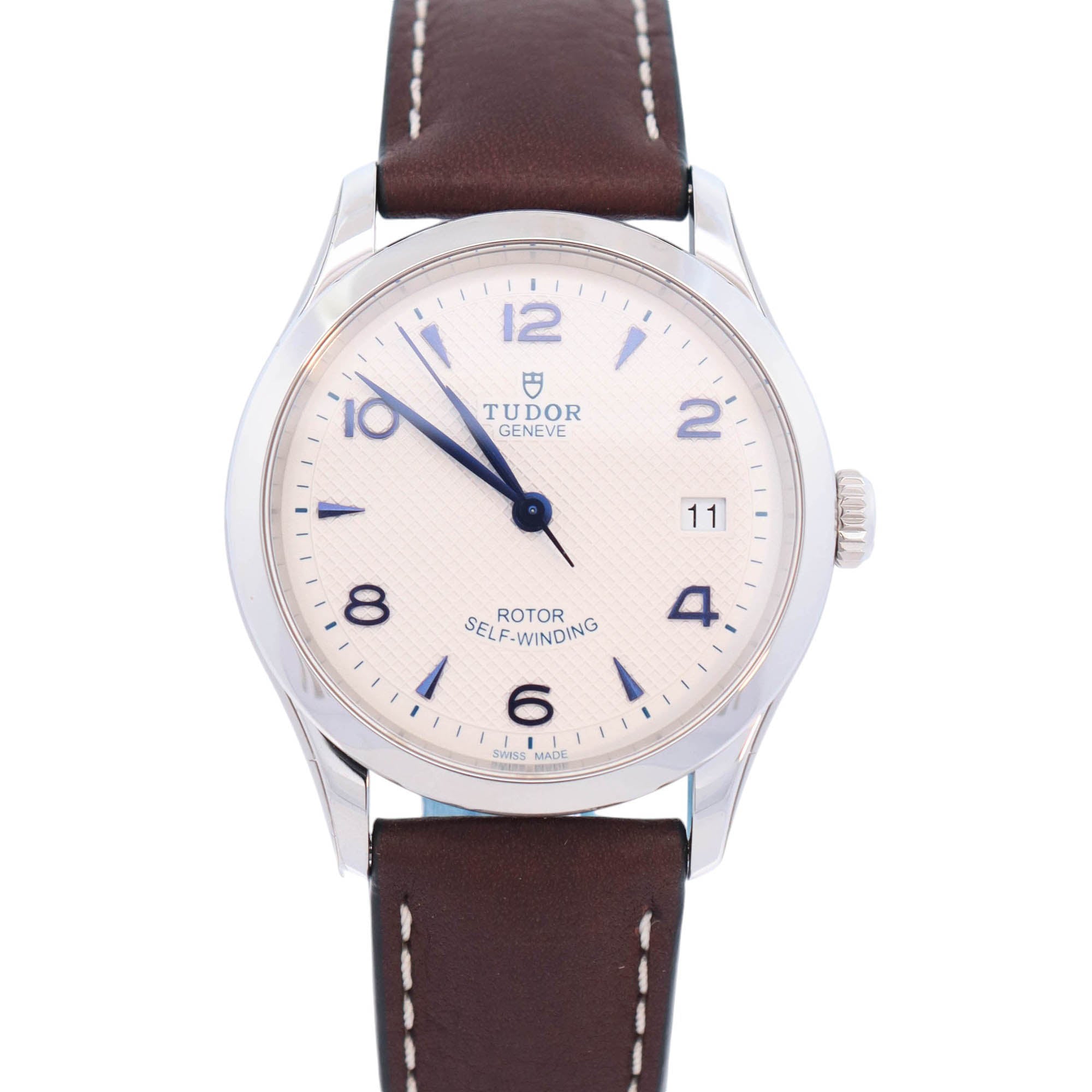 Tudor 1926 36mm White Dial Watch Ref# 91650 - Happy Jewelers Fine Jewelry Lifetime Warranty