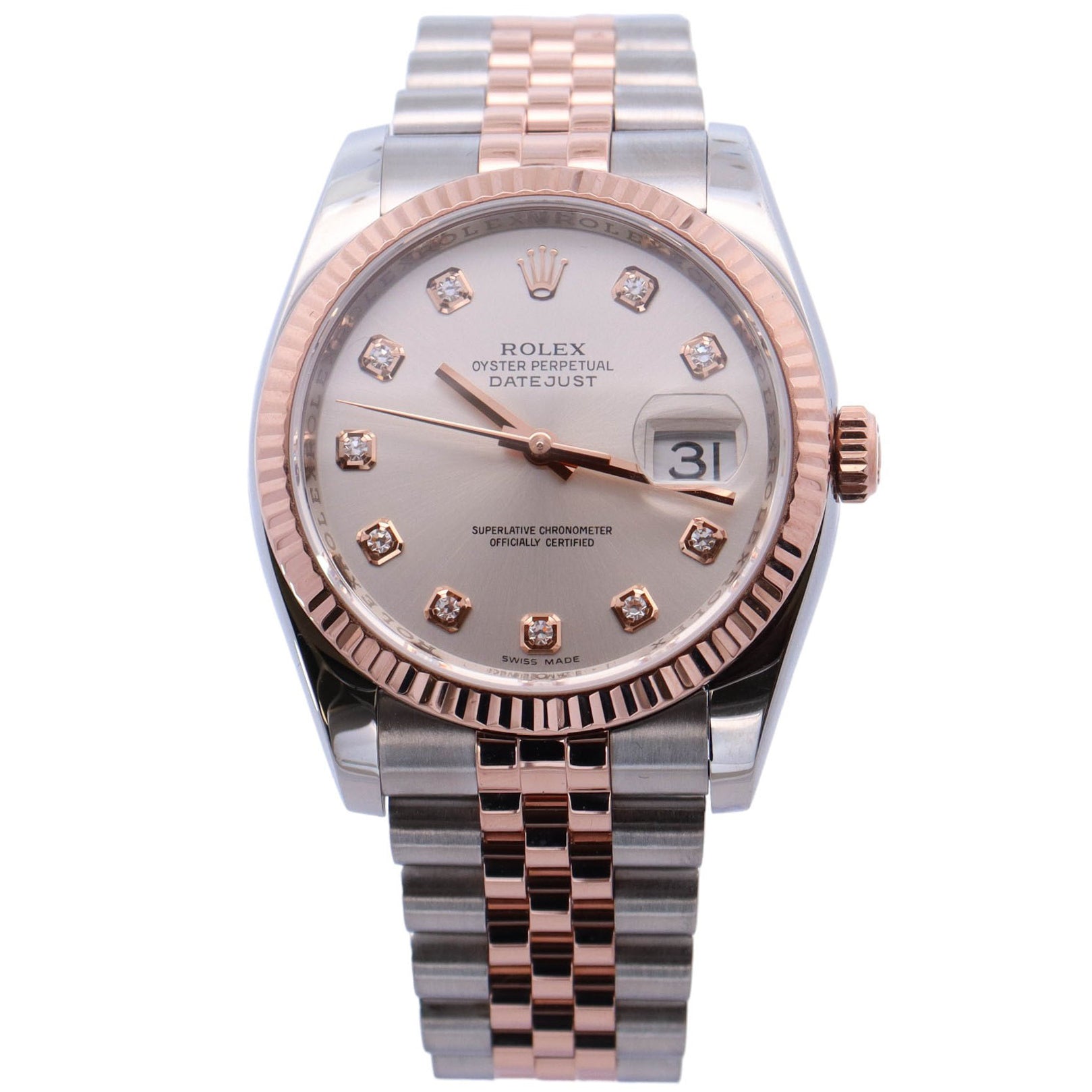Rolex Datejust 36mm Silver Dial Watch Ref# 116231 - Happy Jewelers Fine Jewelry Lifetime Warranty