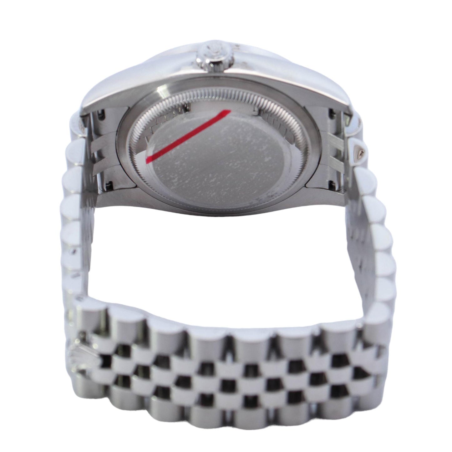 Rolex Datejust 36mm Stainless Steel Silver Stick Dial Watch Reference# 116234 - Happy Jewelers Fine Jewelry Lifetime Warranty