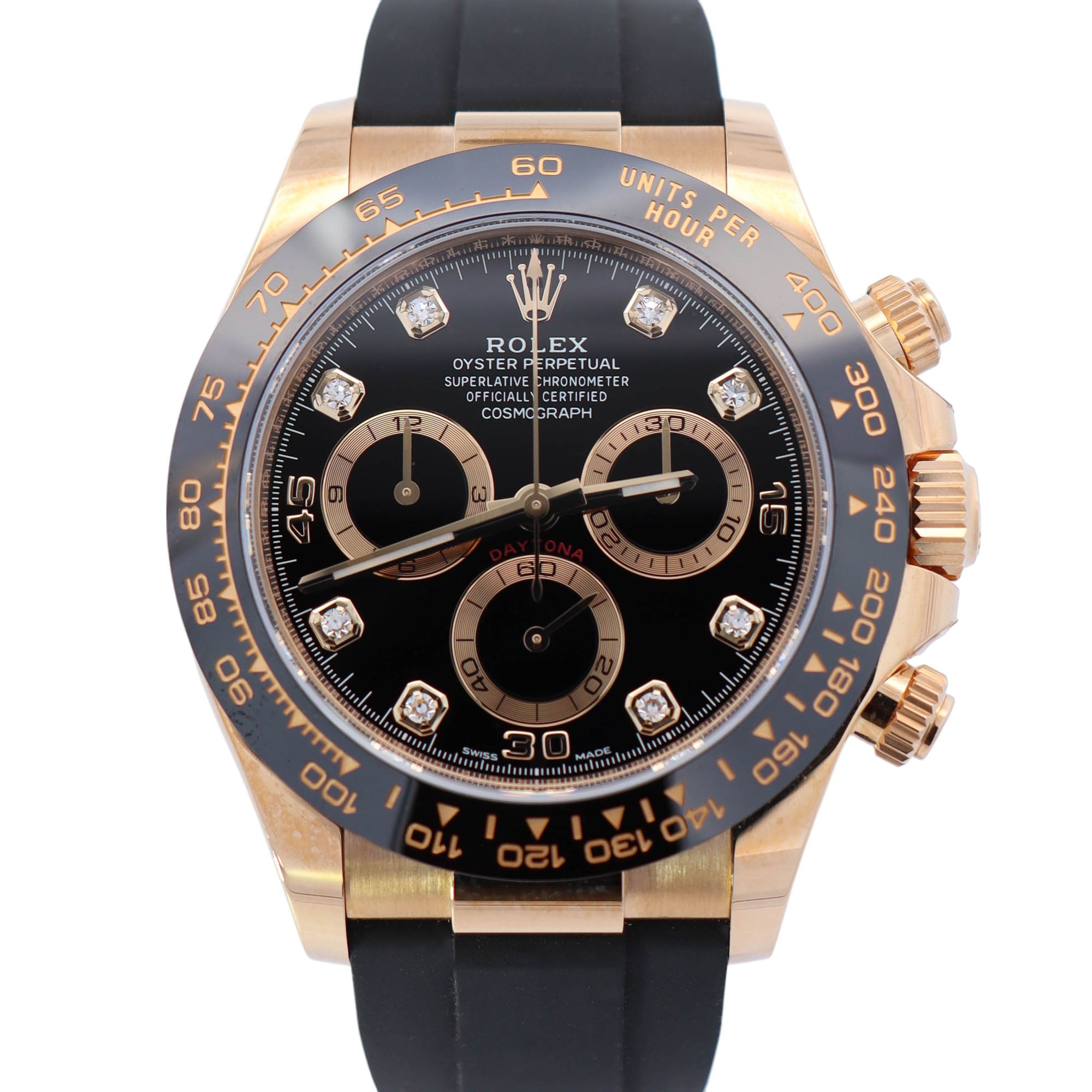 Rolex Daytona 40mm Black Dial Watch Ref# 116518LN - Happy Jewelers Fine Jewelry Lifetime Warranty