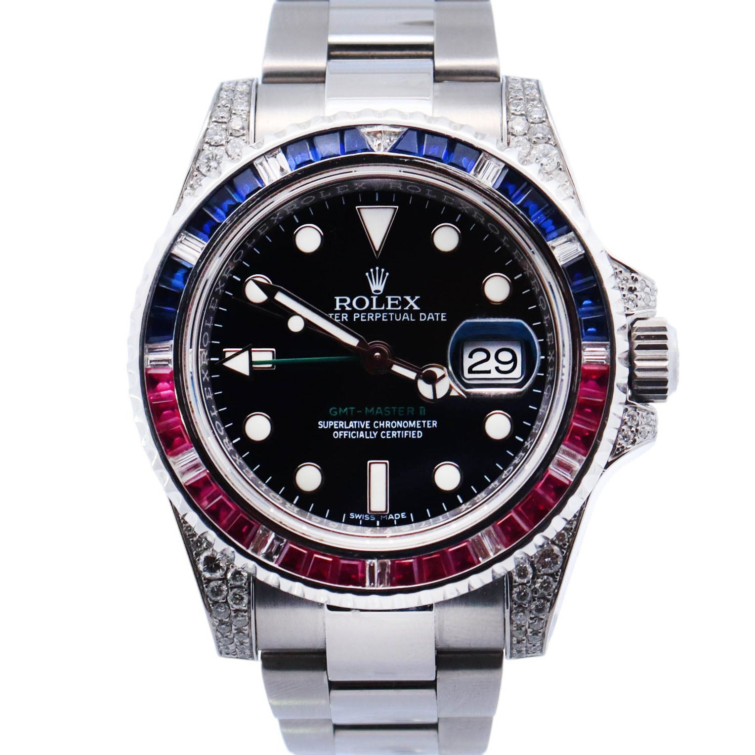 Rolex GMT-Master II 40mm Black Dial Watch Ref# 116710 - Happy Jewelers Fine Jewelry Lifetime Warranty