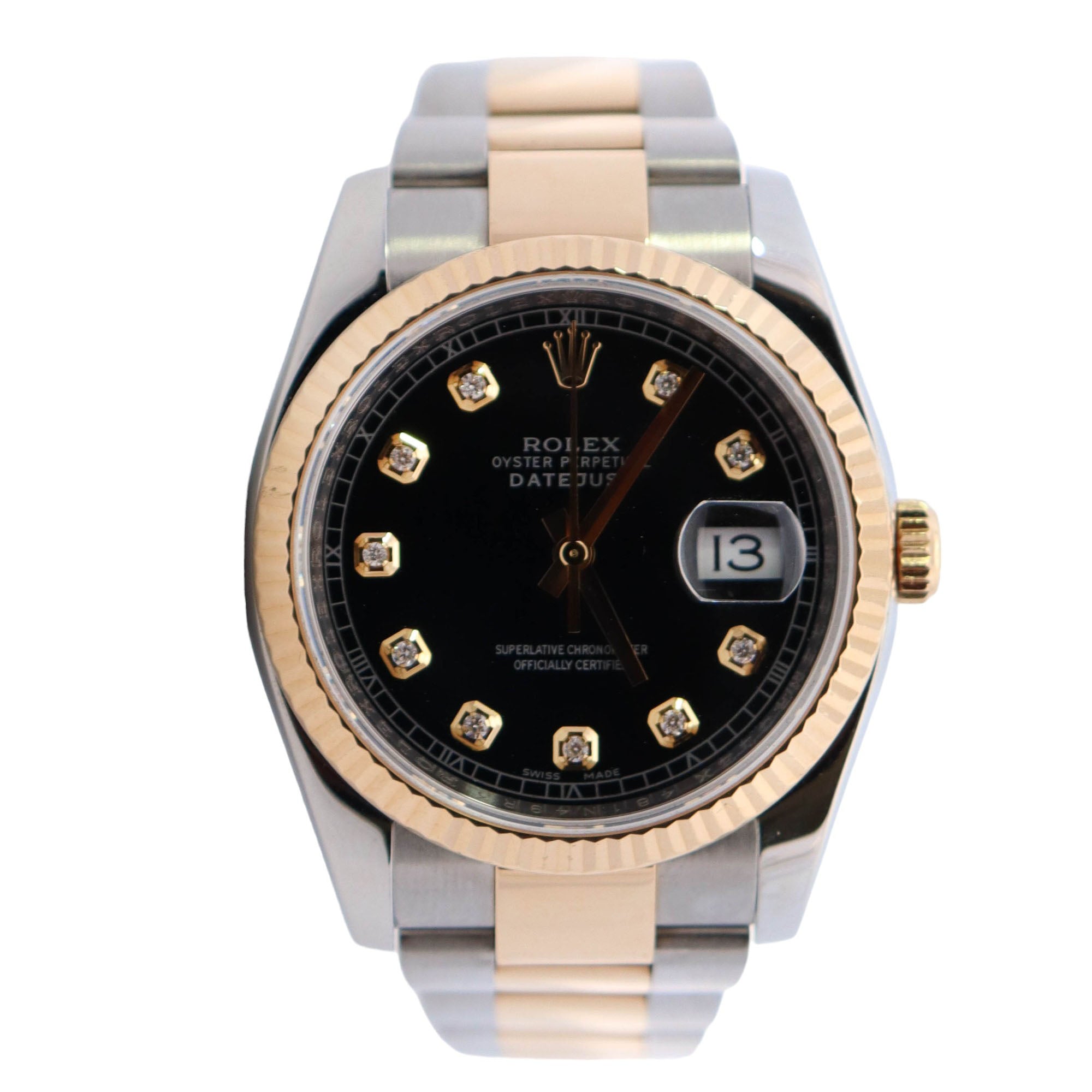 Rolex Datejust 36mm Black Dial Watch Ref# 126233 - Happy Jewelers Fine Jewelry Lifetime Warranty