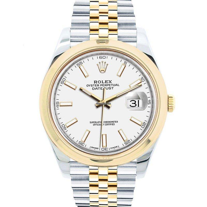 Rolex Datejust 41mm White Dial Watch Ref# 126303 - Happy Jewelers Fine Jewelry Lifetime Warranty