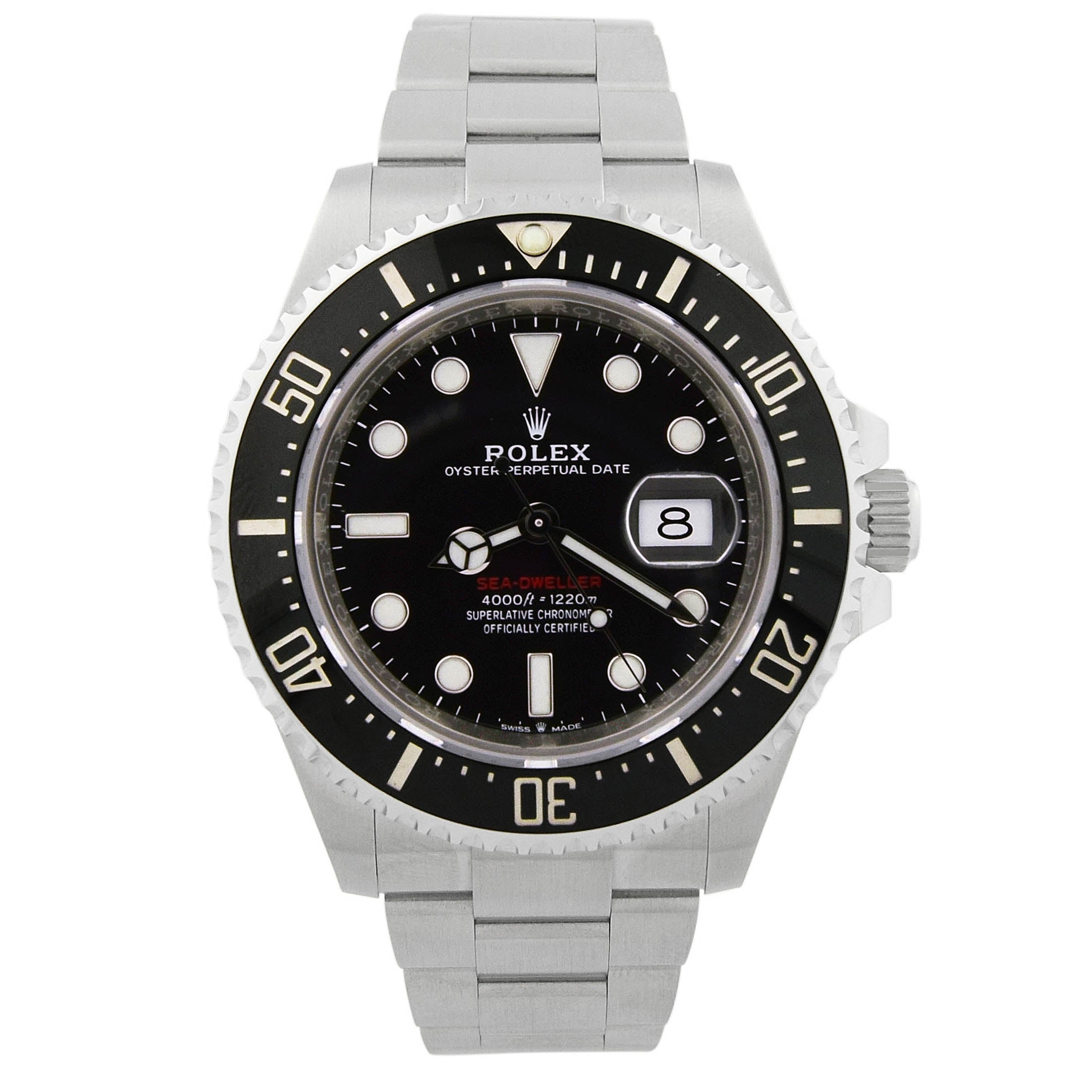 Rolex Sea Dweller "50th Anniversary" Stainless Steel 43mm Black Dot Dial Watch Reference# 126600 - Happy Jewelers Fine Jewelry Lifetime Warranty