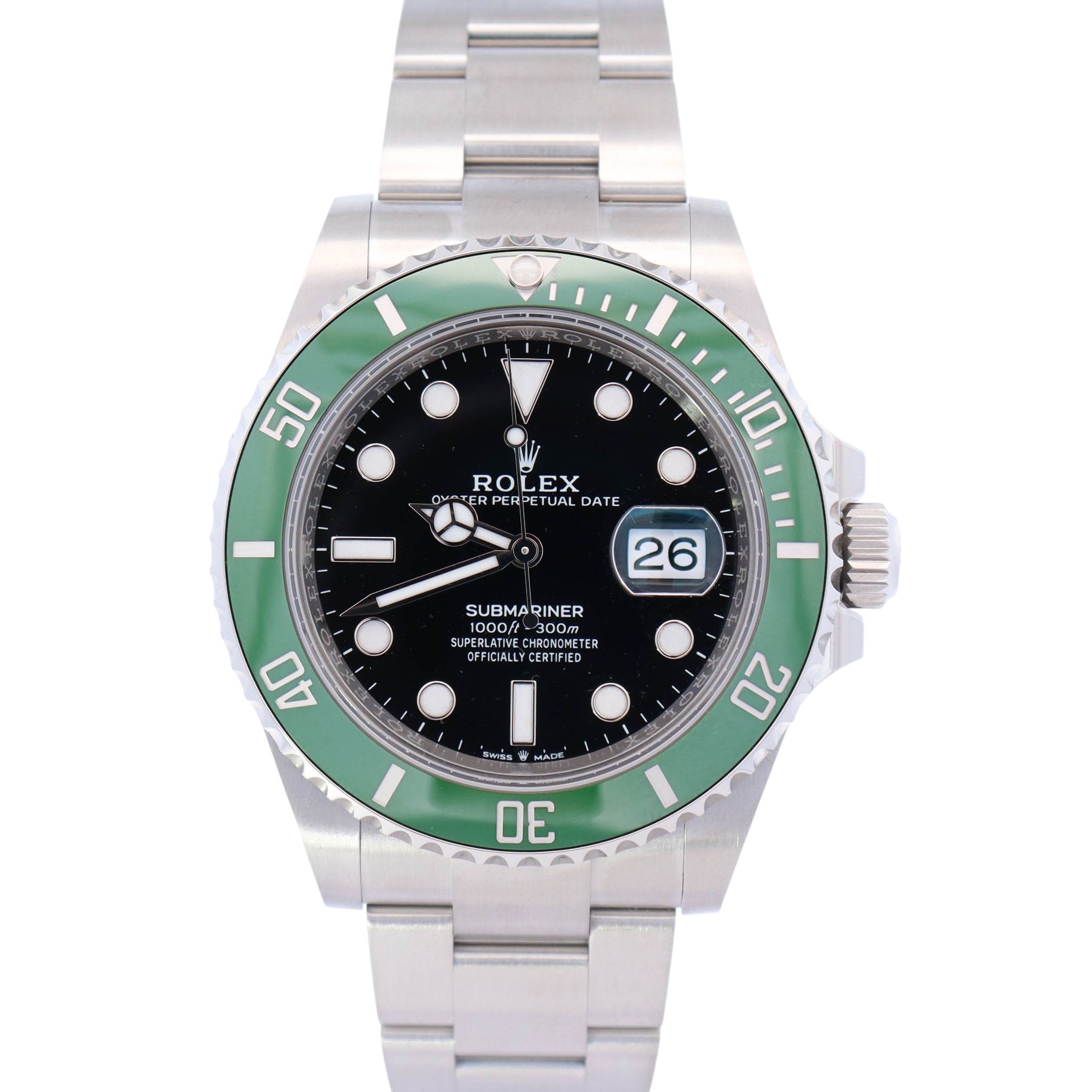Rolex Submariner 41mm Black Dial Watch Ref# 126610LV - Happy Jewelers Fine Jewelry Lifetime Warranty
