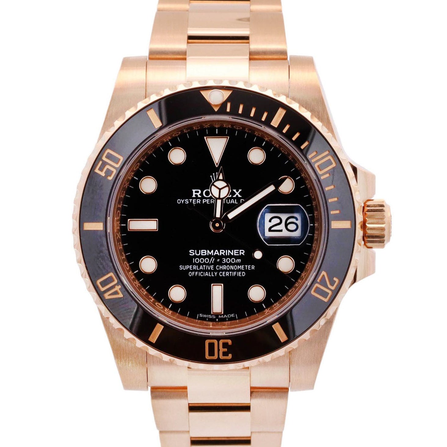 Rolex Submariner 41mm Black Dial Watch Ref# 126618LN - Happy Jewelers Fine Jewelry Lifetime Warranty