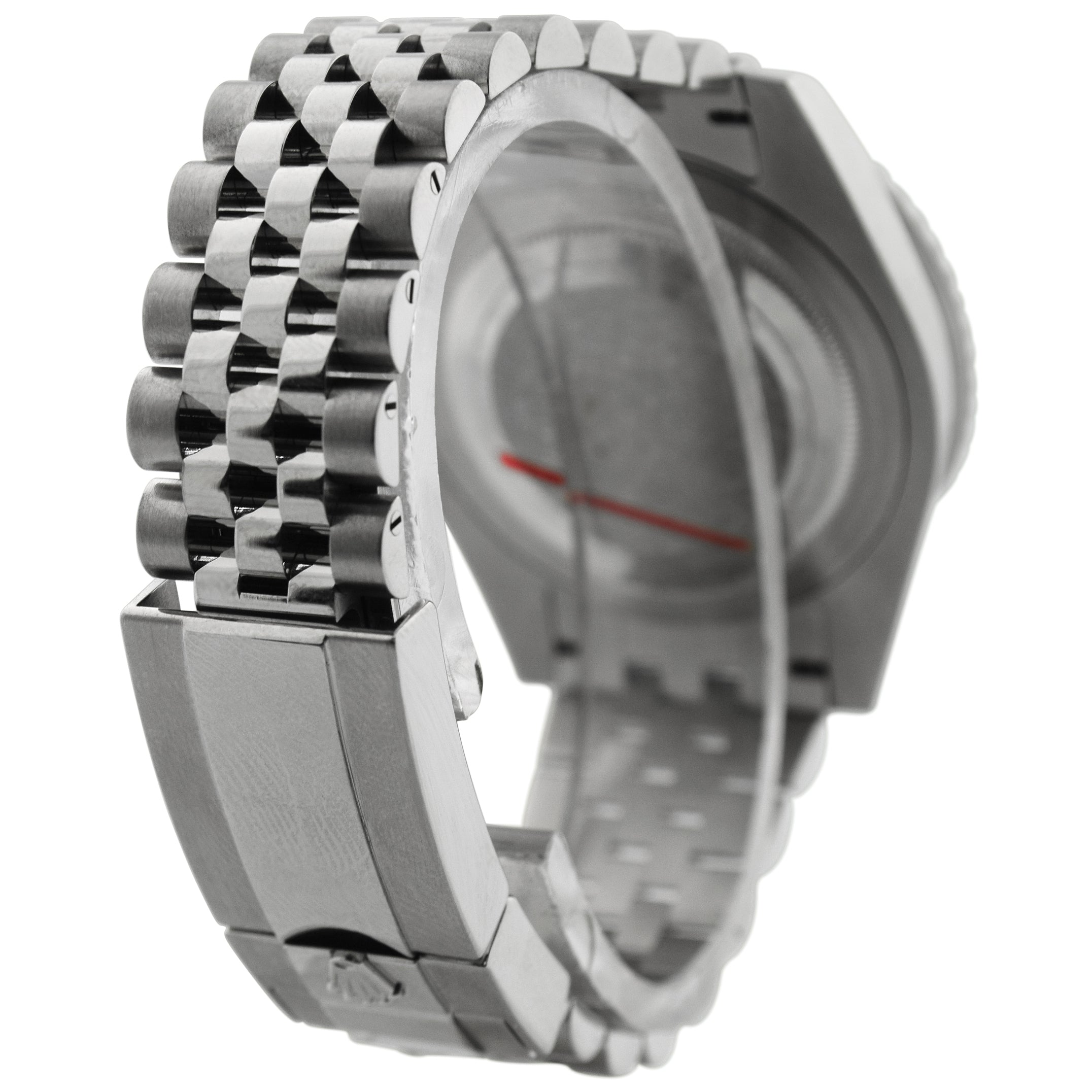 Rolex GMT Master II "Pepsi" Stainless Steel 40mm Black Dot Dial Watch Reference#: 116710BLNR - Happy Jewelers Fine Jewelry Lifetime Warranty