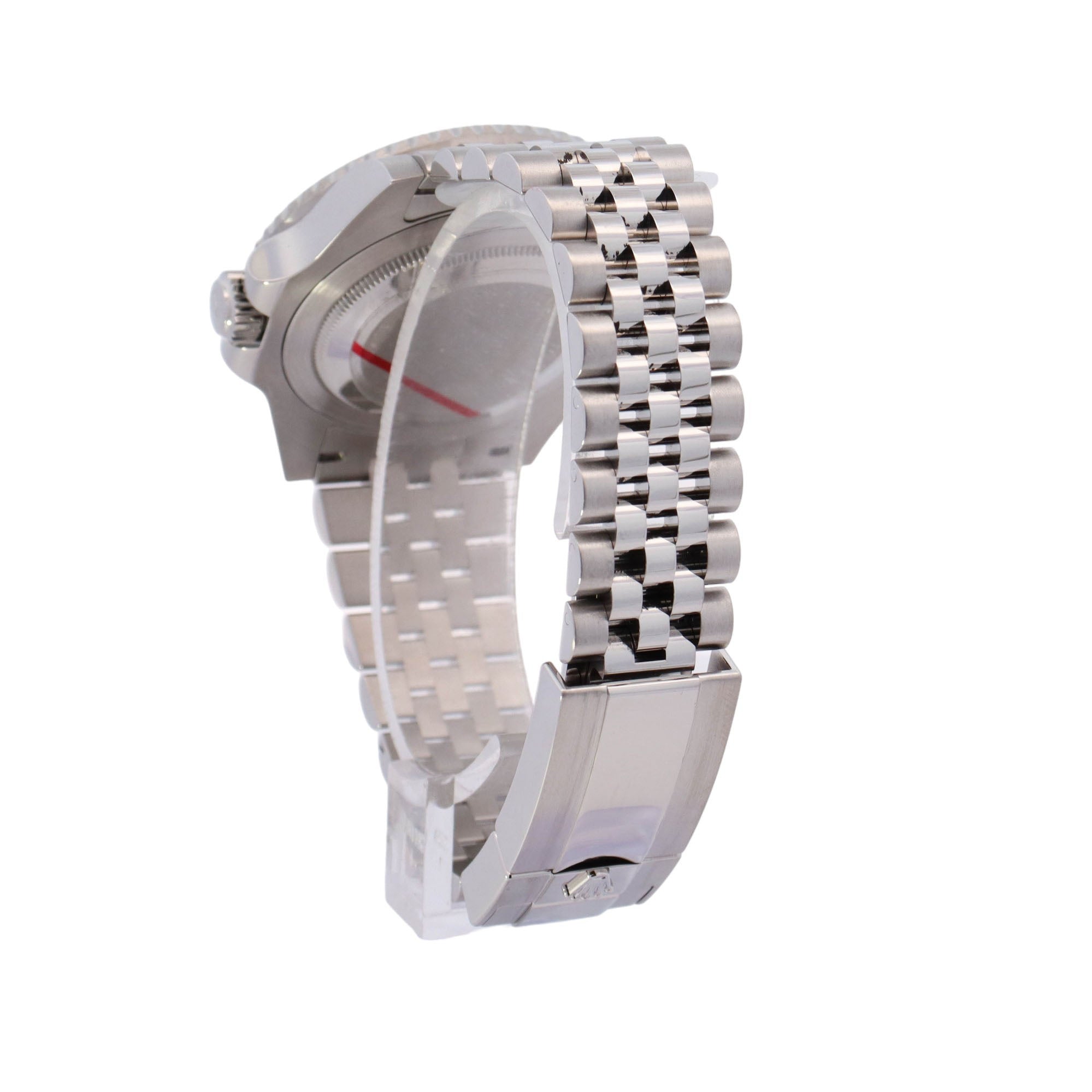 Rolex GMT Master II “Pepsi†Stainless Steel 40mm Black Dot Dial Watch Reference# 126710BLRO - Happy Jewelers Fine Jewelry Lifetime Warranty