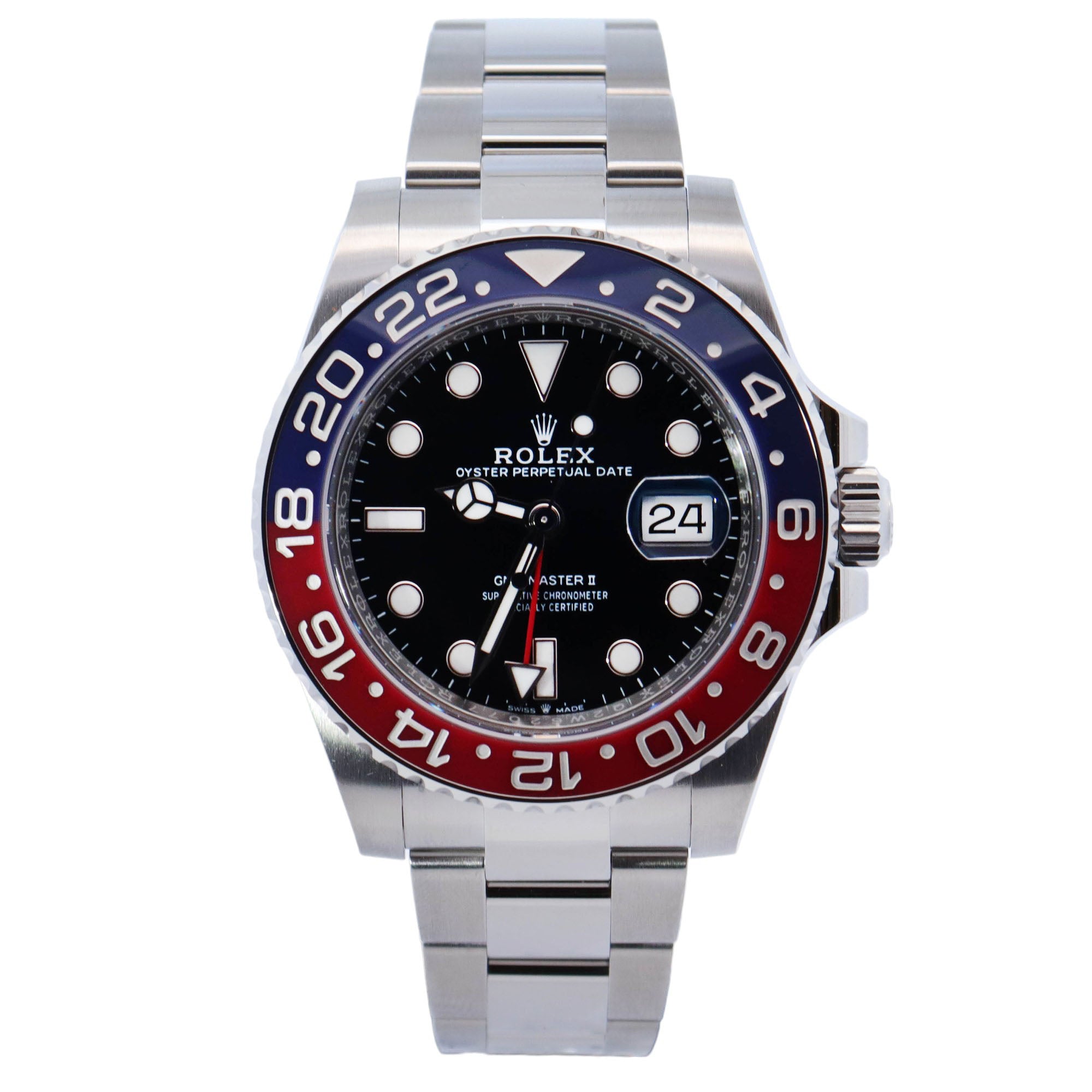 Rolex GMT-Master II 40mm Black Dial Ref# 126710BLRO - Happy Jewelers Fine Jewelry Lifetime Warranty