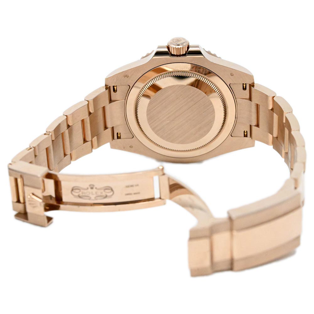 Rolex GMT Master II "Rootbeer" Rose Gold 40mm Black Dot Dial Watch Reference#: 126715CHNR - Happy Jewelers Fine Jewelry Lifetime Warranty