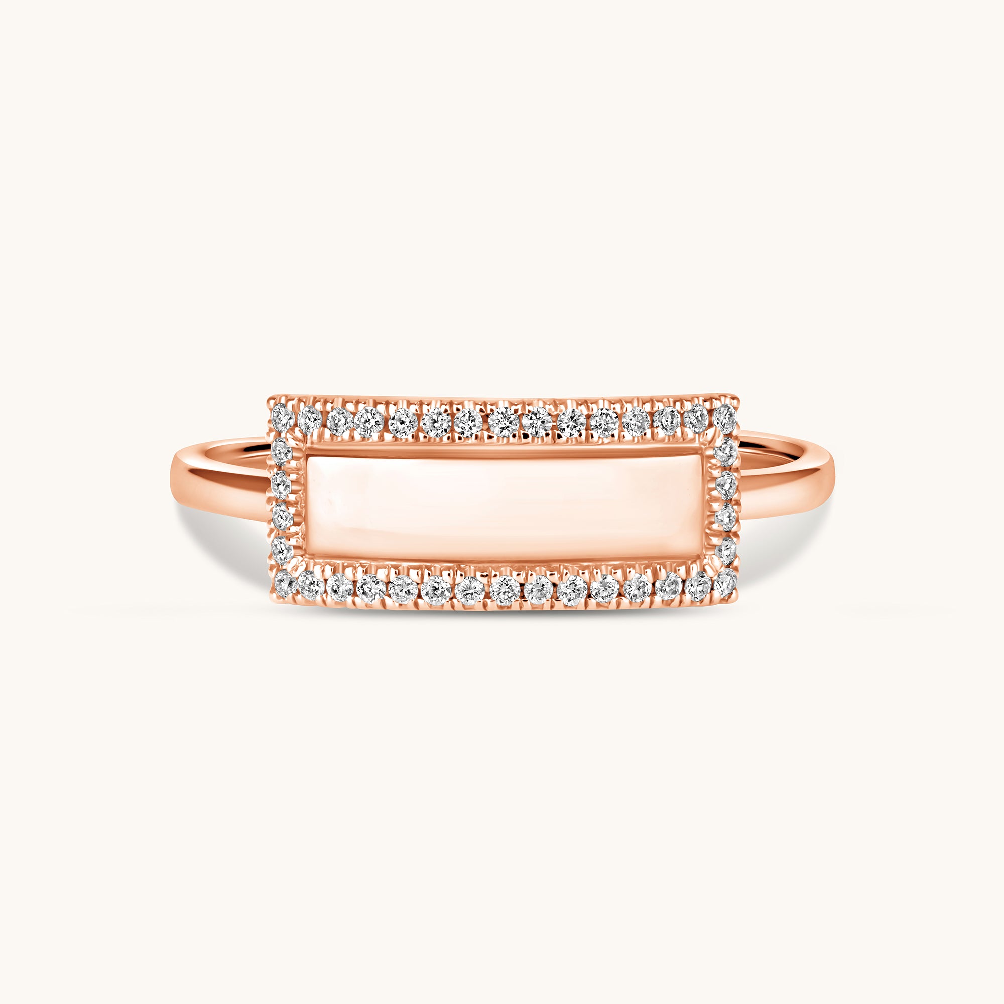 Diamond Personalized ID Ring - Happy Jewelers Fine Jewelry Lifetime Warranty