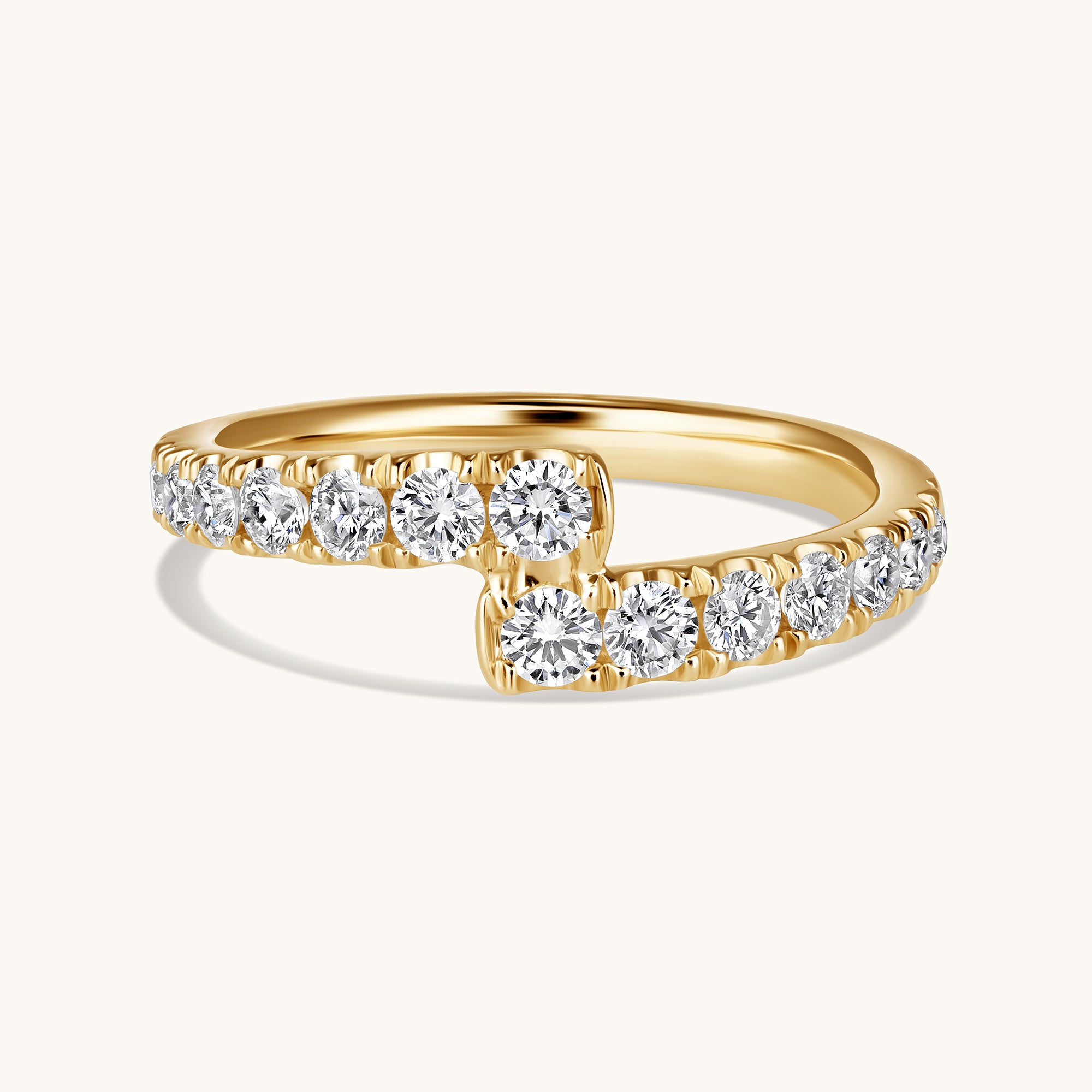Classic Diamond Wrap Ring - Happy Jewelers Fine Jewelry Lifetime Warranty