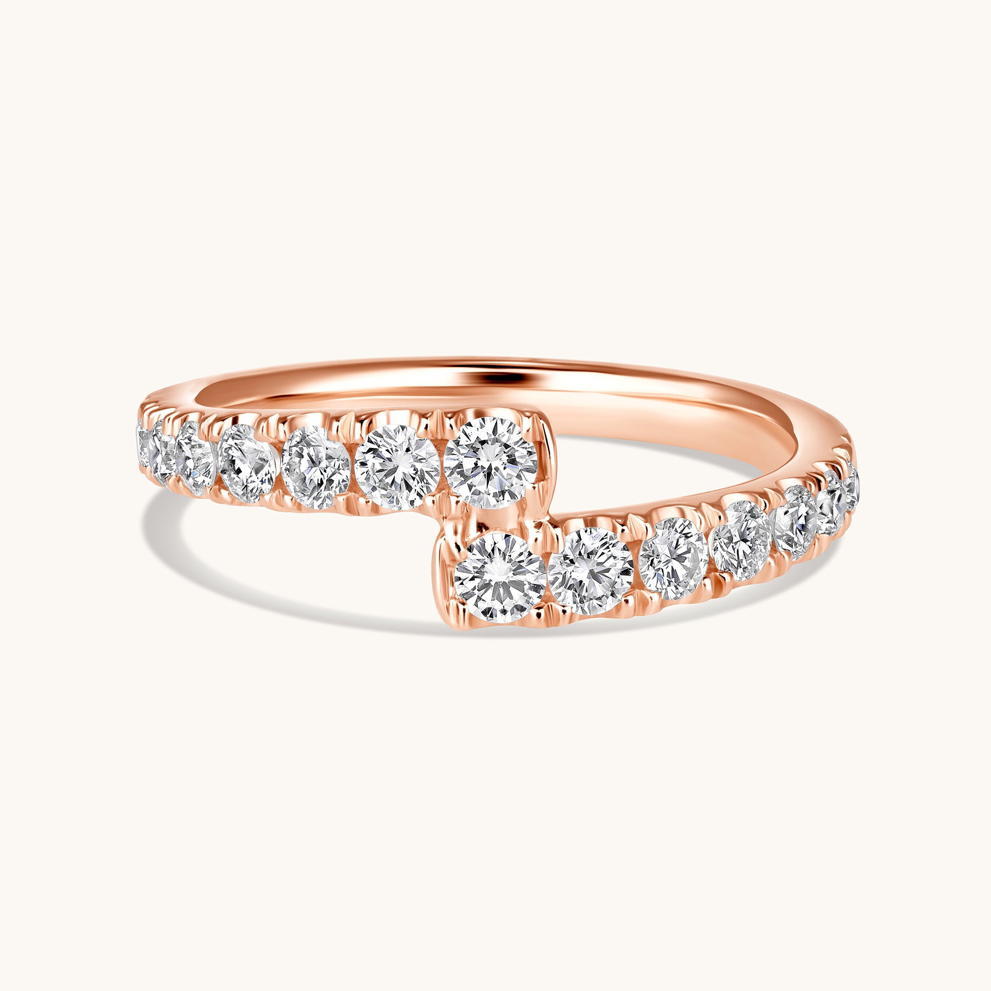 Classic Diamond Wrap Ring - Happy Jewelers Fine Jewelry Lifetime Warranty