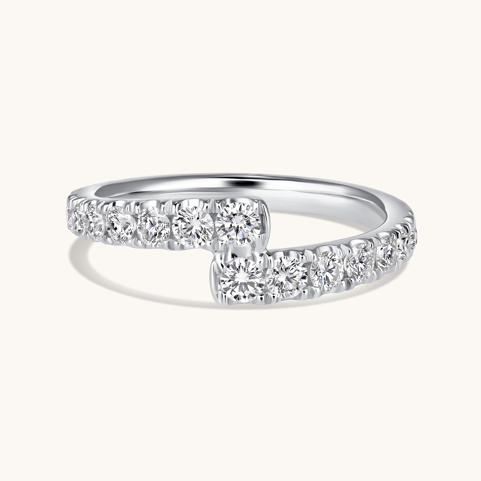 Classic Diamond Wrap Ring - Happy Jewelers Fine Jewelry Lifetime Warranty