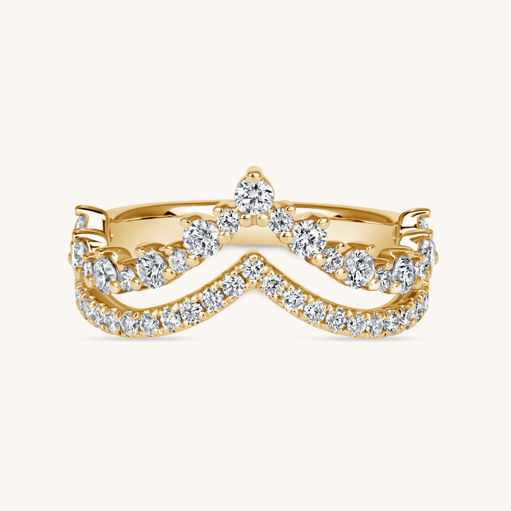 Diamond Crown Ring