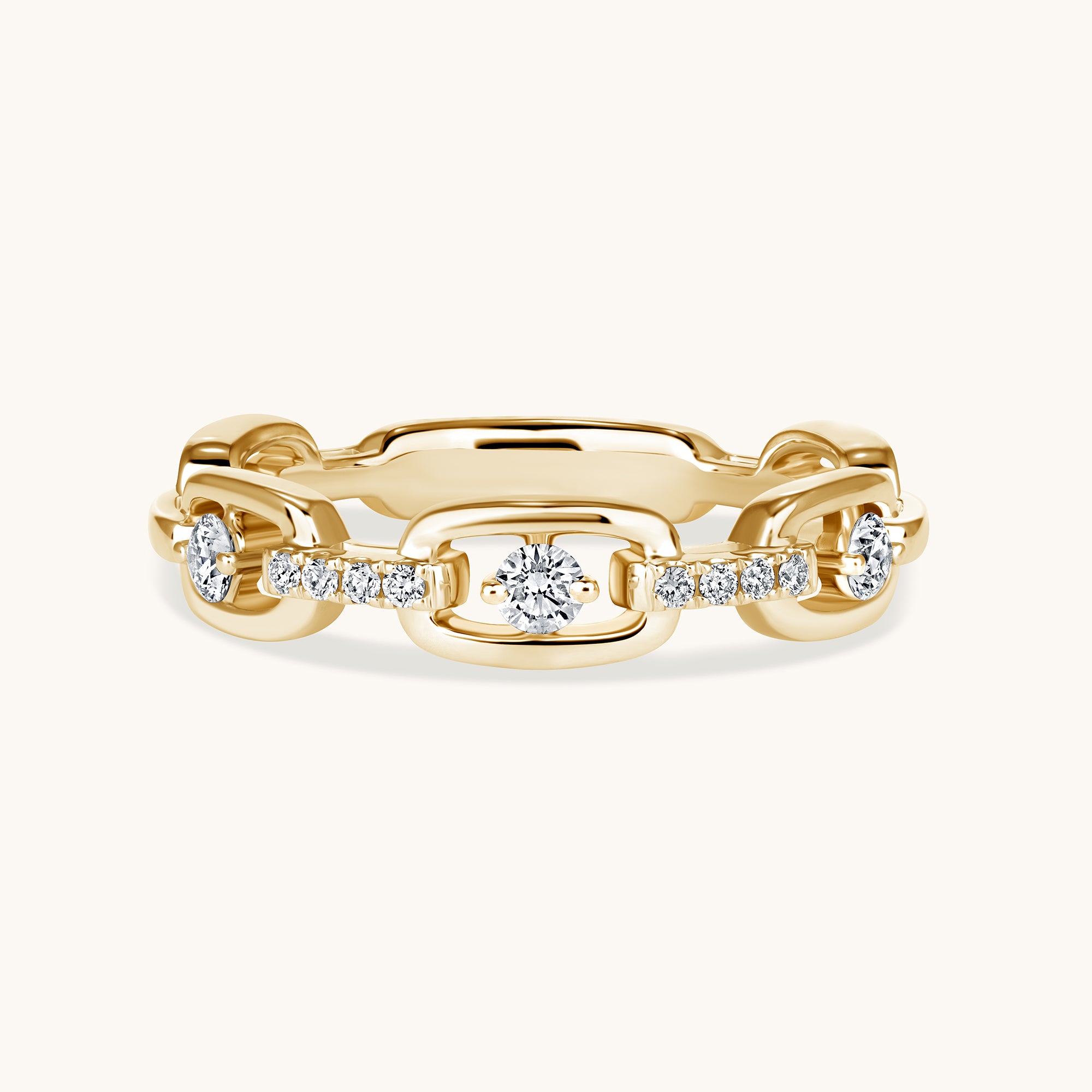 Diamond Chain Link Band