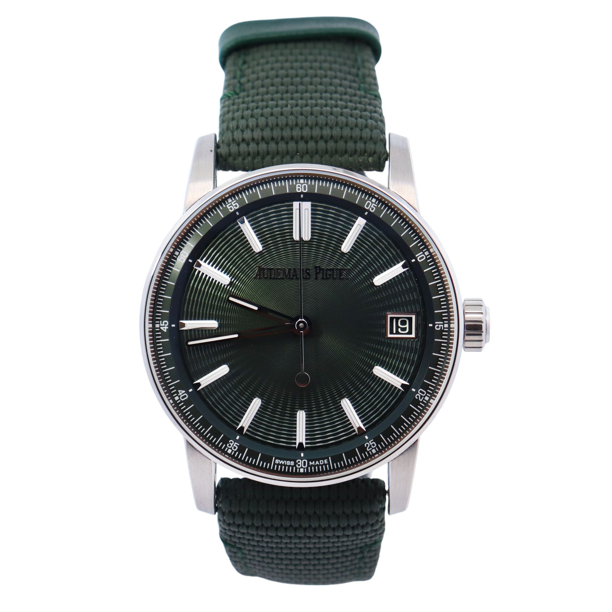 Audemars Piguet Code 11.59 41mm Green Dial Ref# 15210ST.OO.A056KB