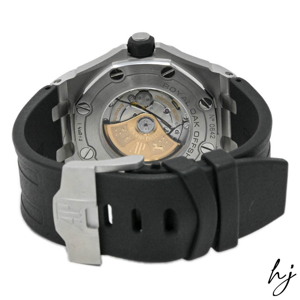 Audemars Piguet Royal Oak Offshore Diver Stainless Steel 42mm White Reference #: 15710ST.OO.A002CA.02 - Happy Jewelers Fine Jewelry Lifetime Warranty