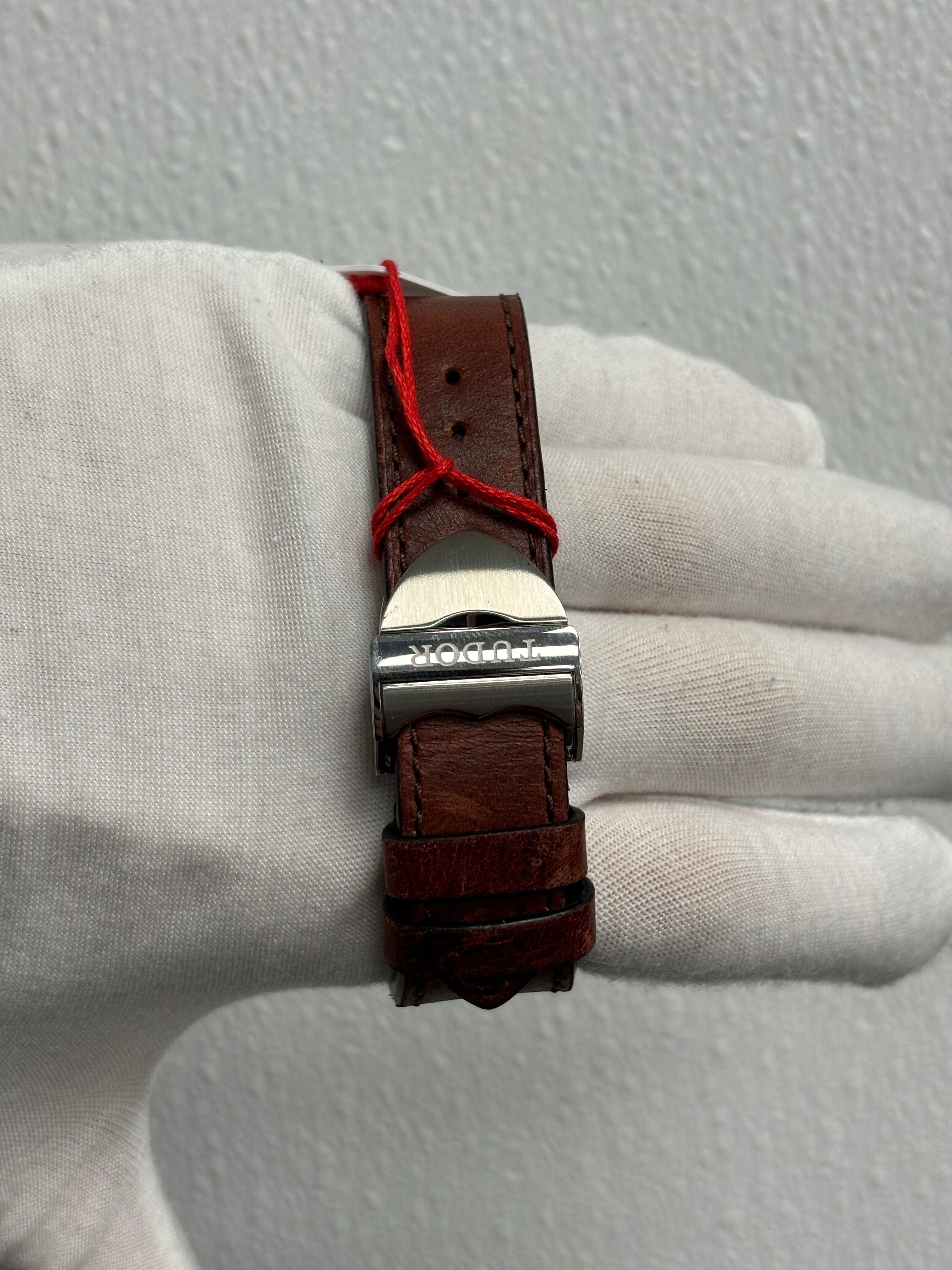 Tudor Black Bay Stainless Steel 41mm White Chronograph Dial Watch Reference# 79360N - Happy Jewelers Fine Jewelry Lifetime Warranty