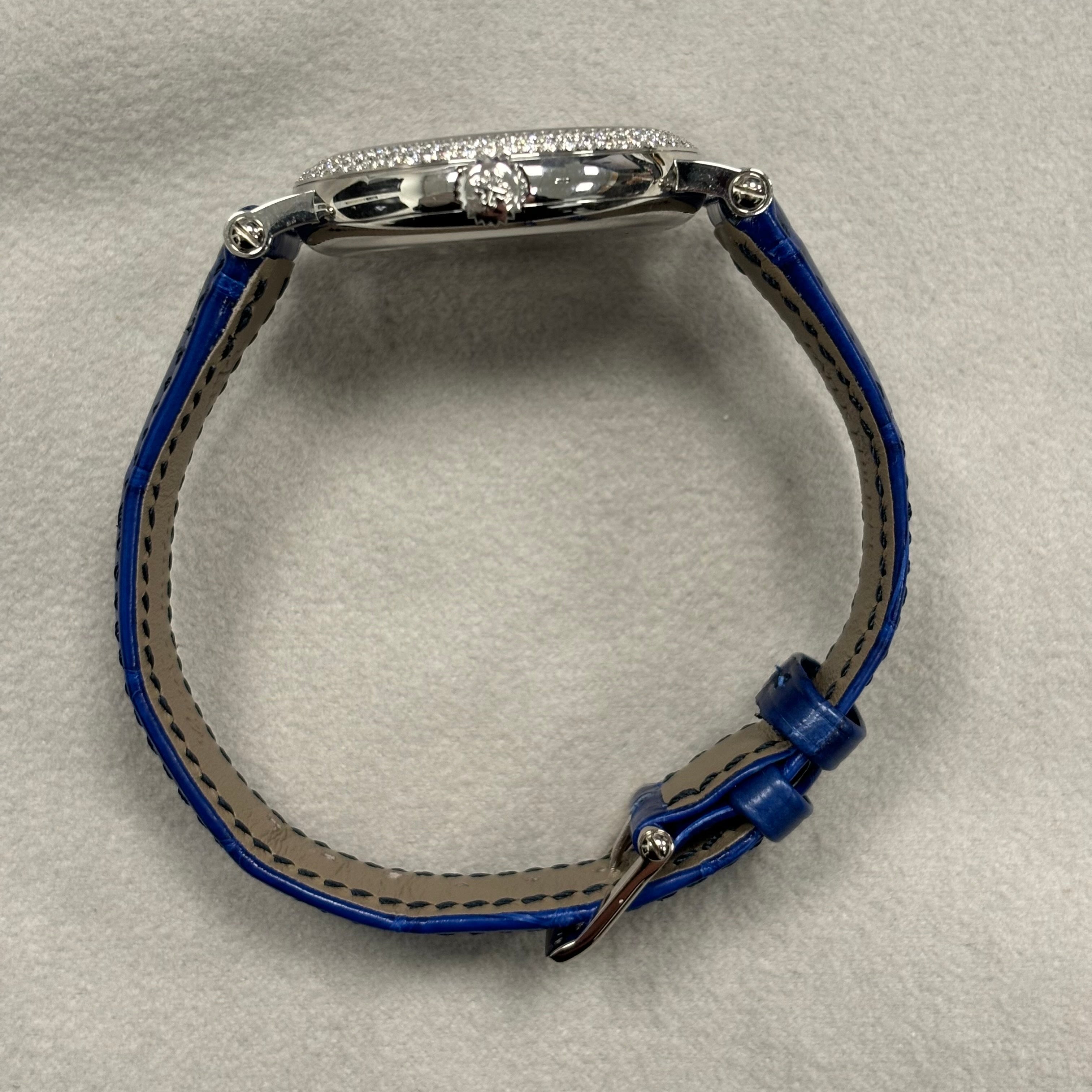 Patek Philippe Complications 33mm Blue Dial Ref# 7121/200G-001 - Happy Jewelers Fine Jewelry Lifetime Warranty