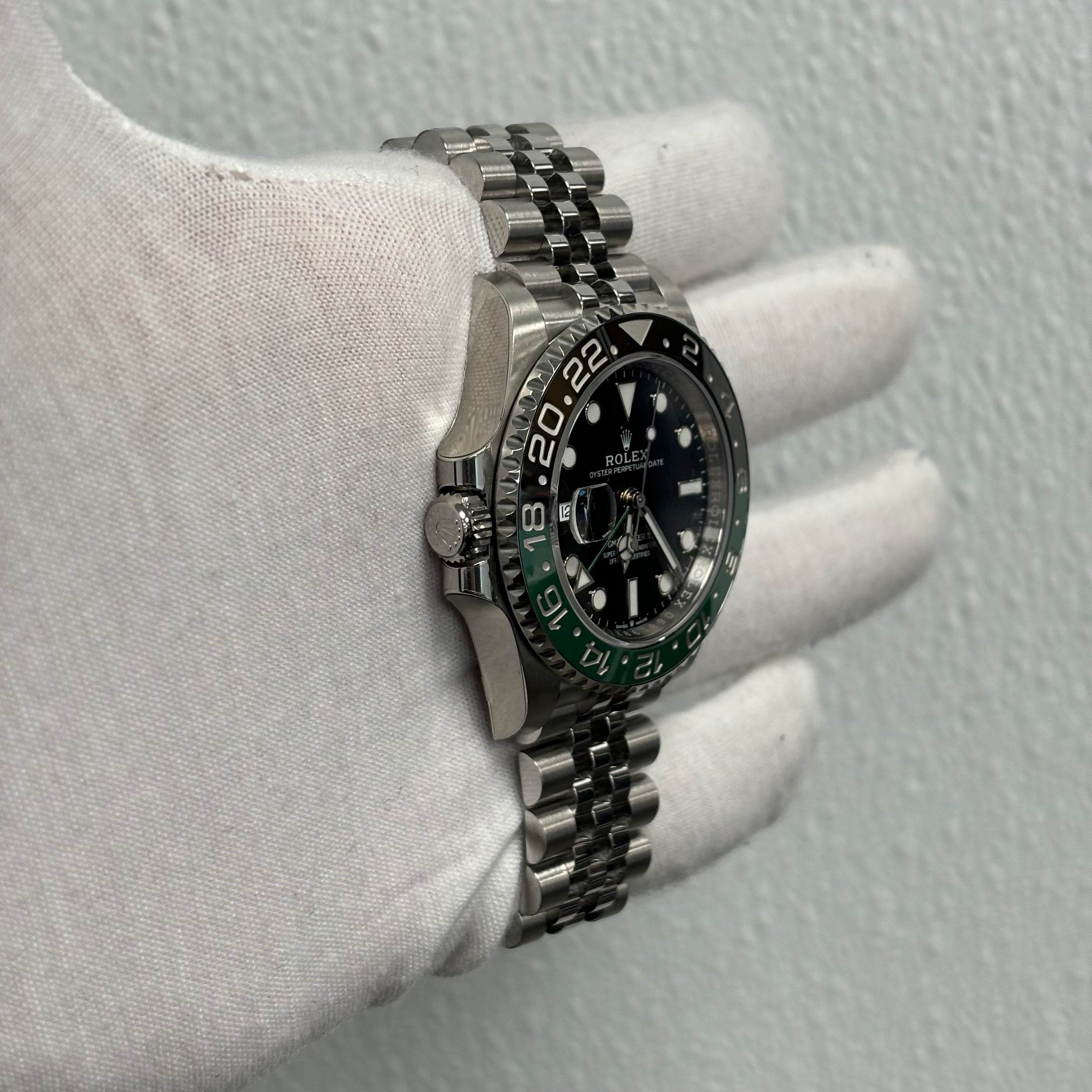 Rolex GMT-Master II 40mm Black Dial Ref# 126720VTNR - Happy Jewelers Fine Jewelry Lifetime Warranty