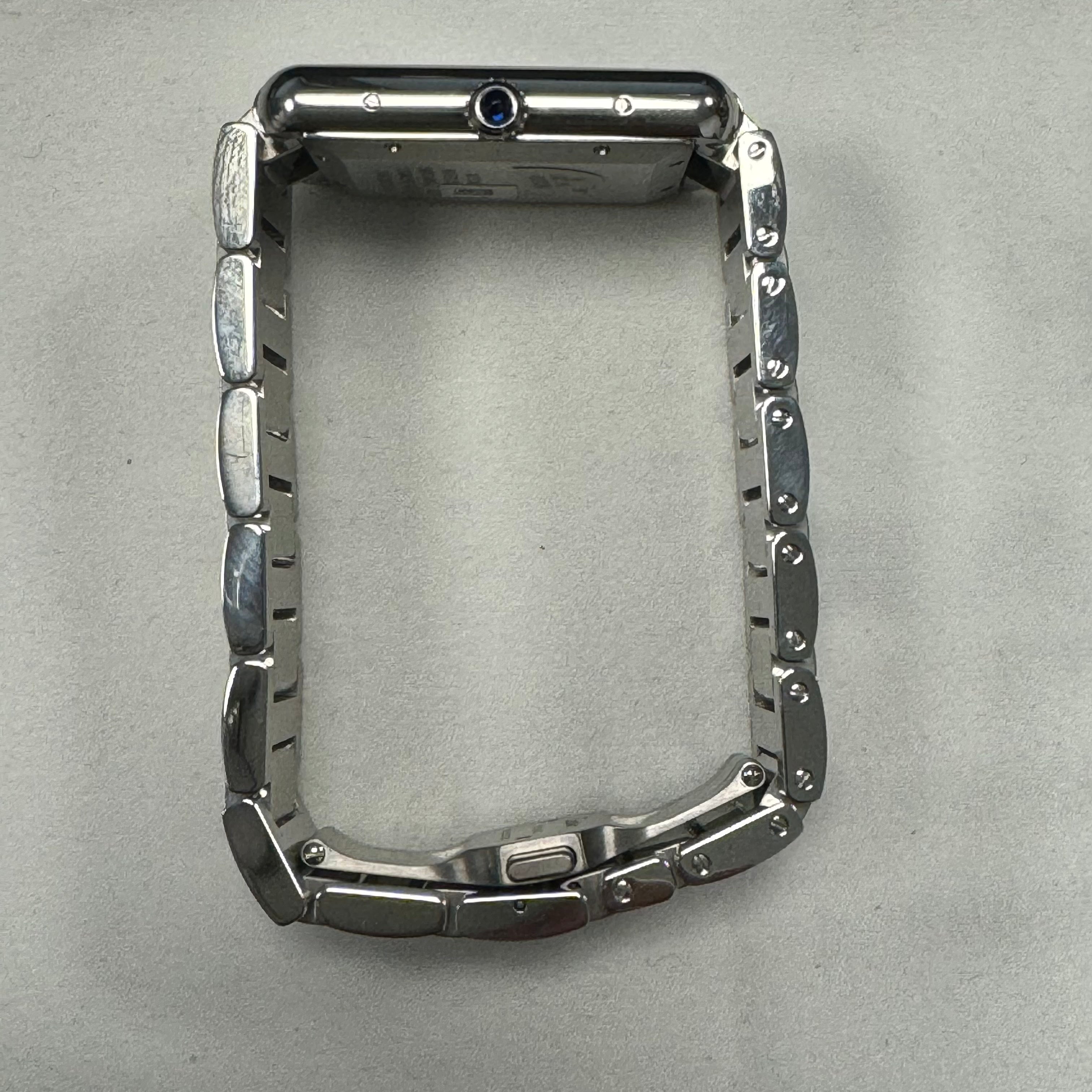 Cartier Tank 41x31mm Silver Dial Ref# WSTA0053 - Happy Jewelers Fine Jewelry Lifetime Warranty