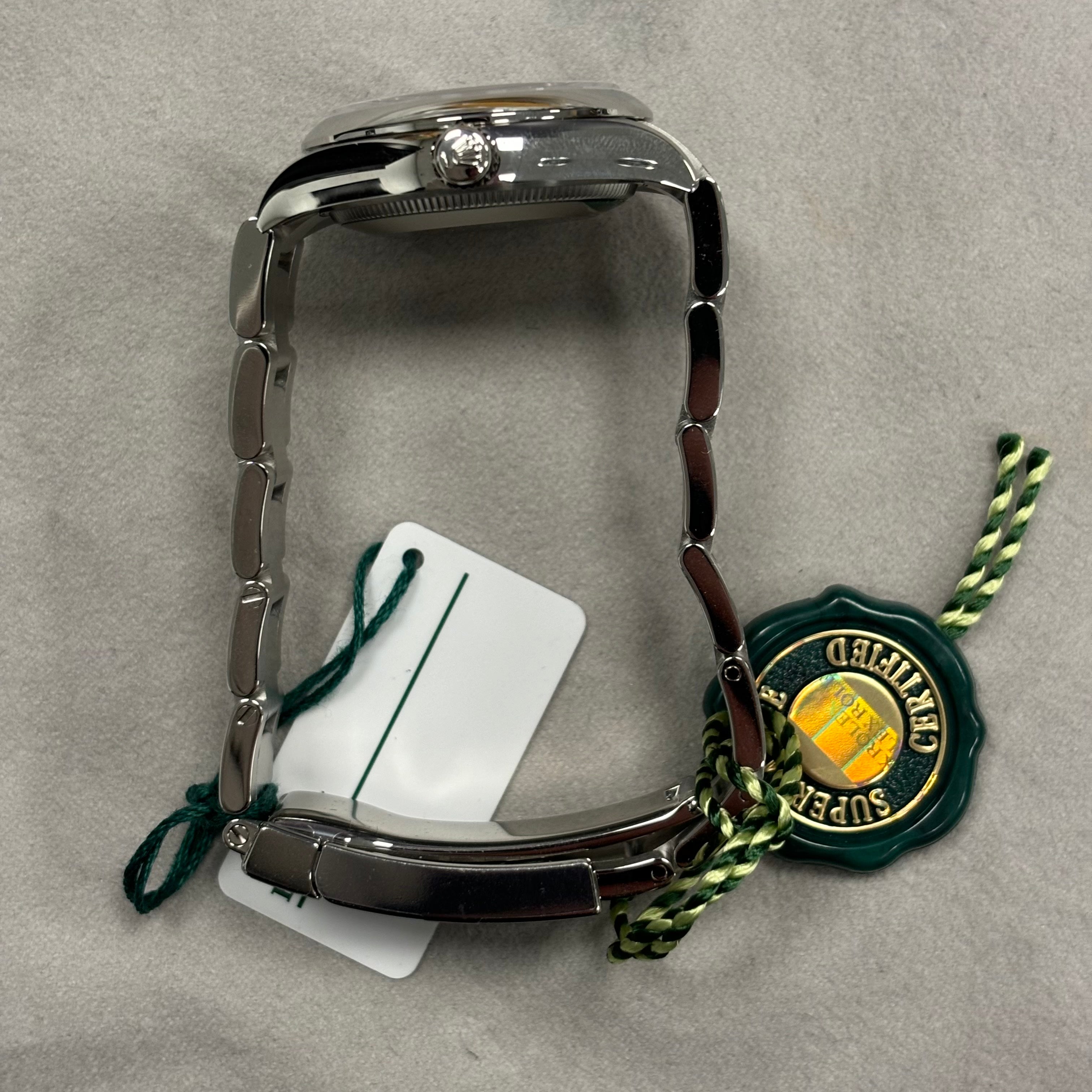 Rolex Oyster Perpetual 31mm Tiffany Dial Ref# 277200 - Happy Jewelers Fine Jewelry Lifetime Warranty