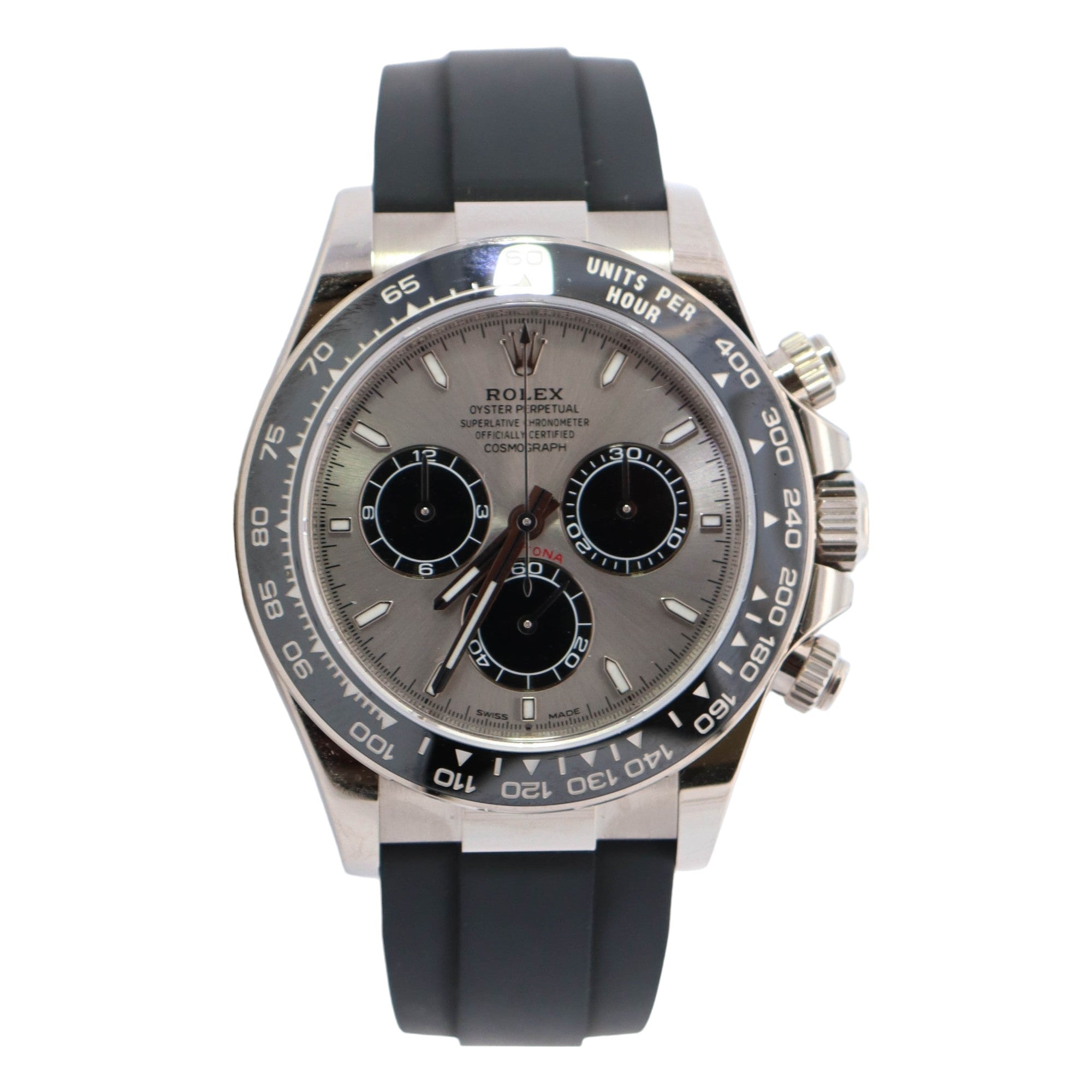 Rolex Daytona 40mm Silver Dial Ref# 126519LN - Happy Jewelers Fine Jewelry Lifetime Warranty